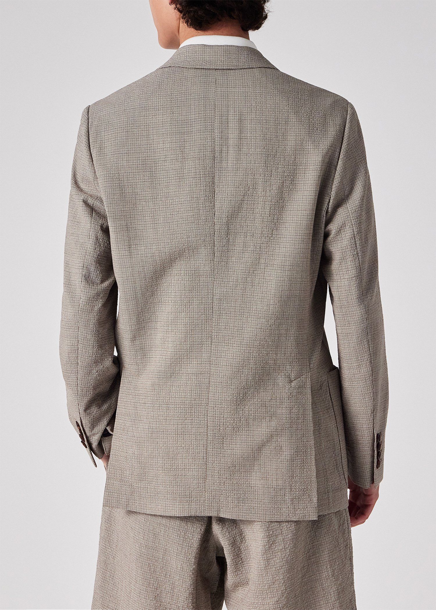 ウールシアサッカー シングル2B ジャケット