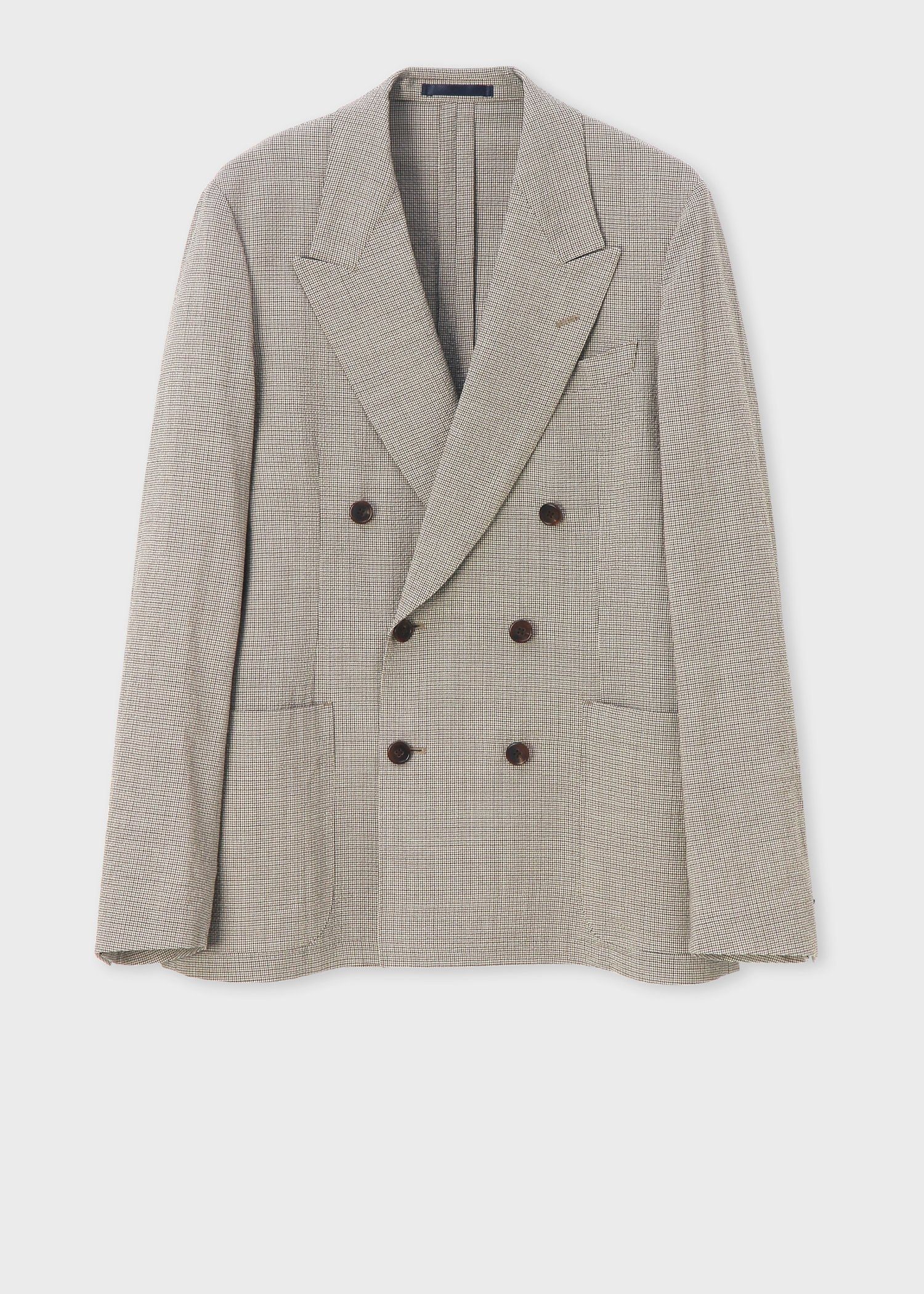 ウールシアサッカー ダブル6B ジャケット