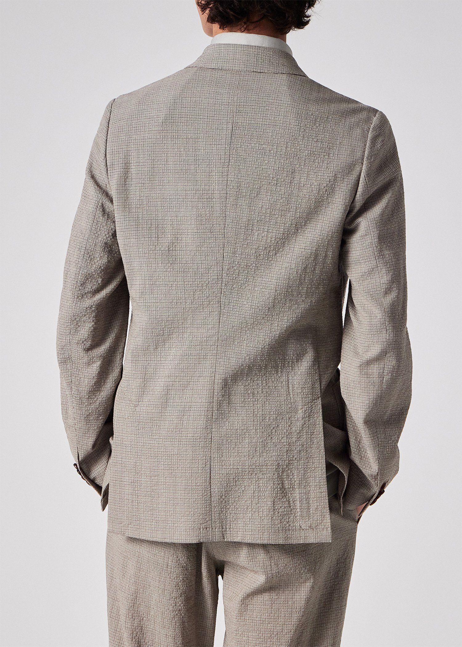 ウールシアサッカー ダブル6B ジャケット