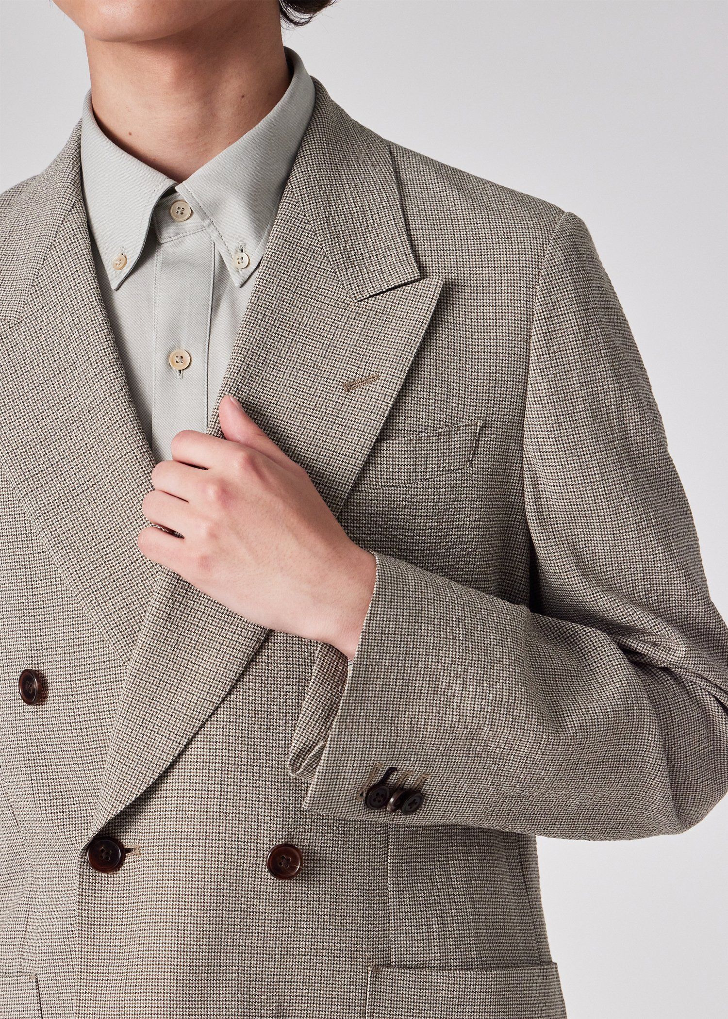 ウールシアサッカー ダブル6B ジャケット