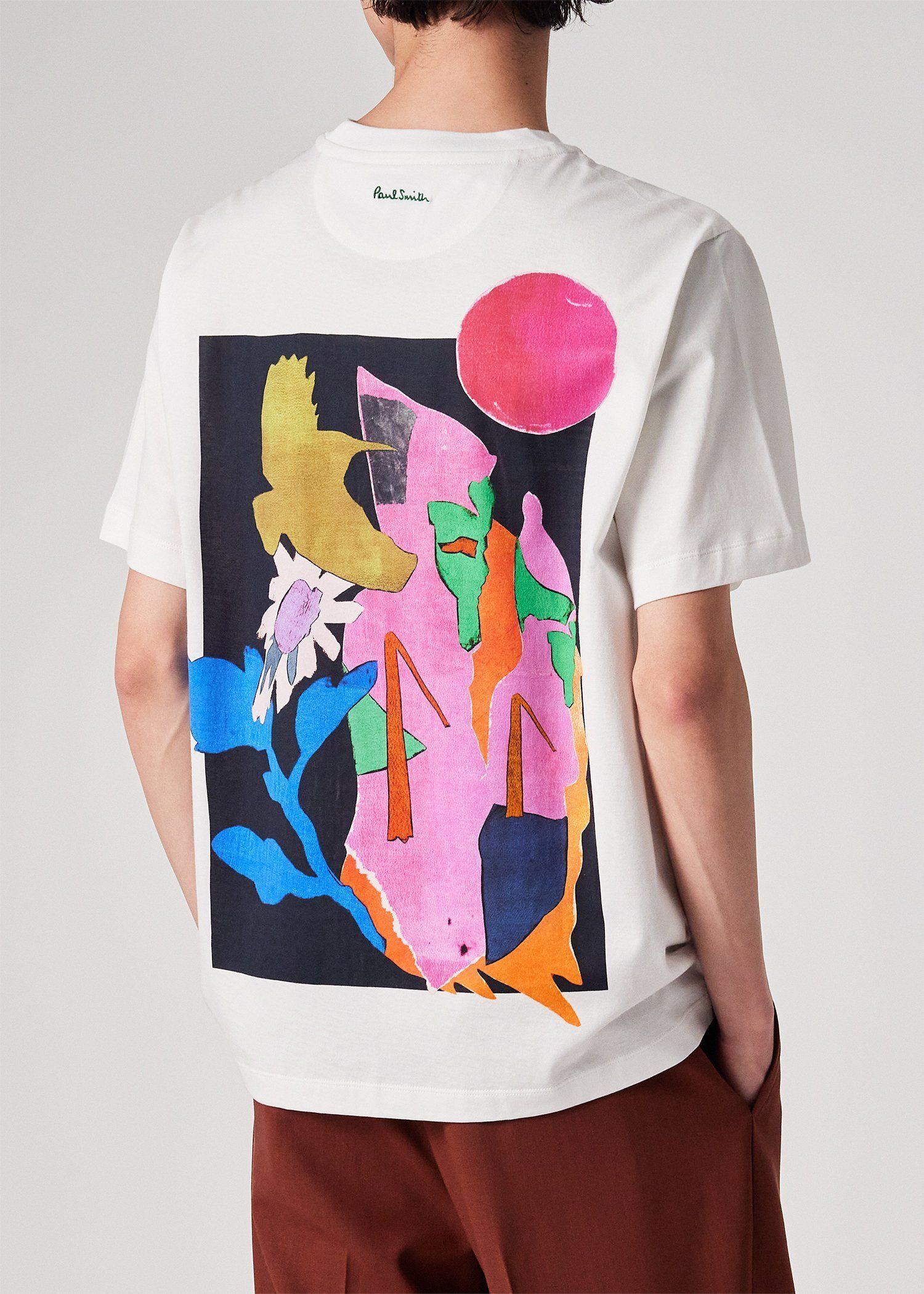"River Collage" 半袖Tシャツ