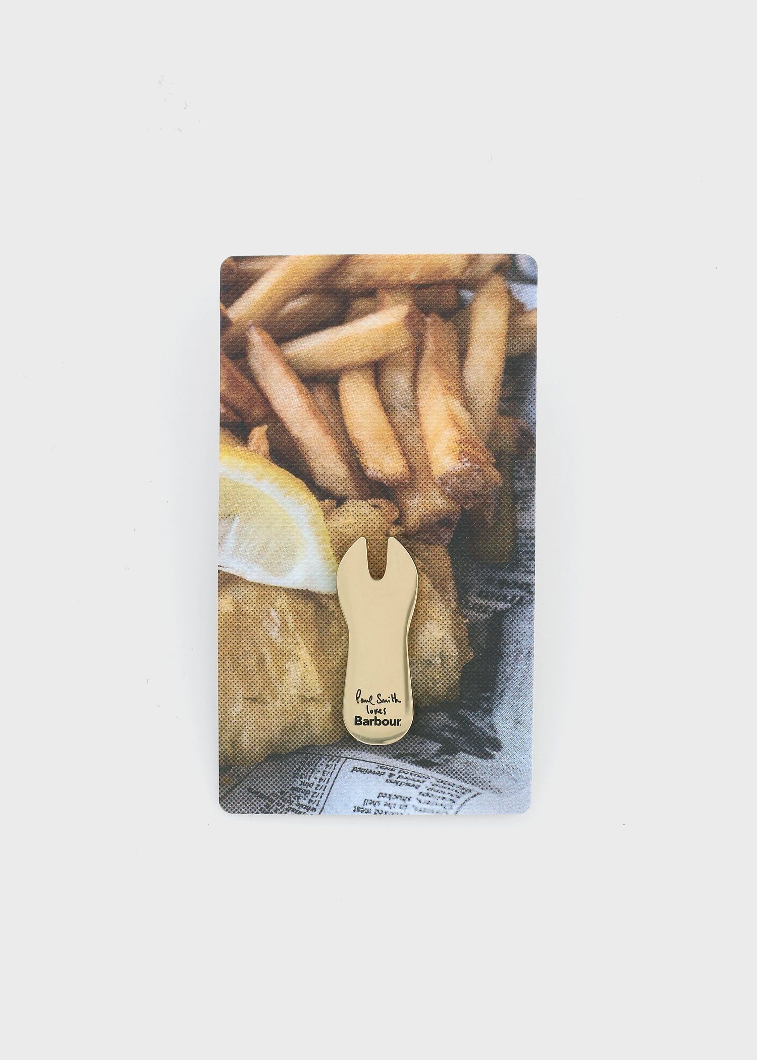 Paul Smith Loves Barbour "Chip Fork" ピンバッジ