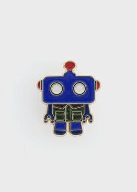 Paul Smith Loves Barbour "Robot" ピンバッジ