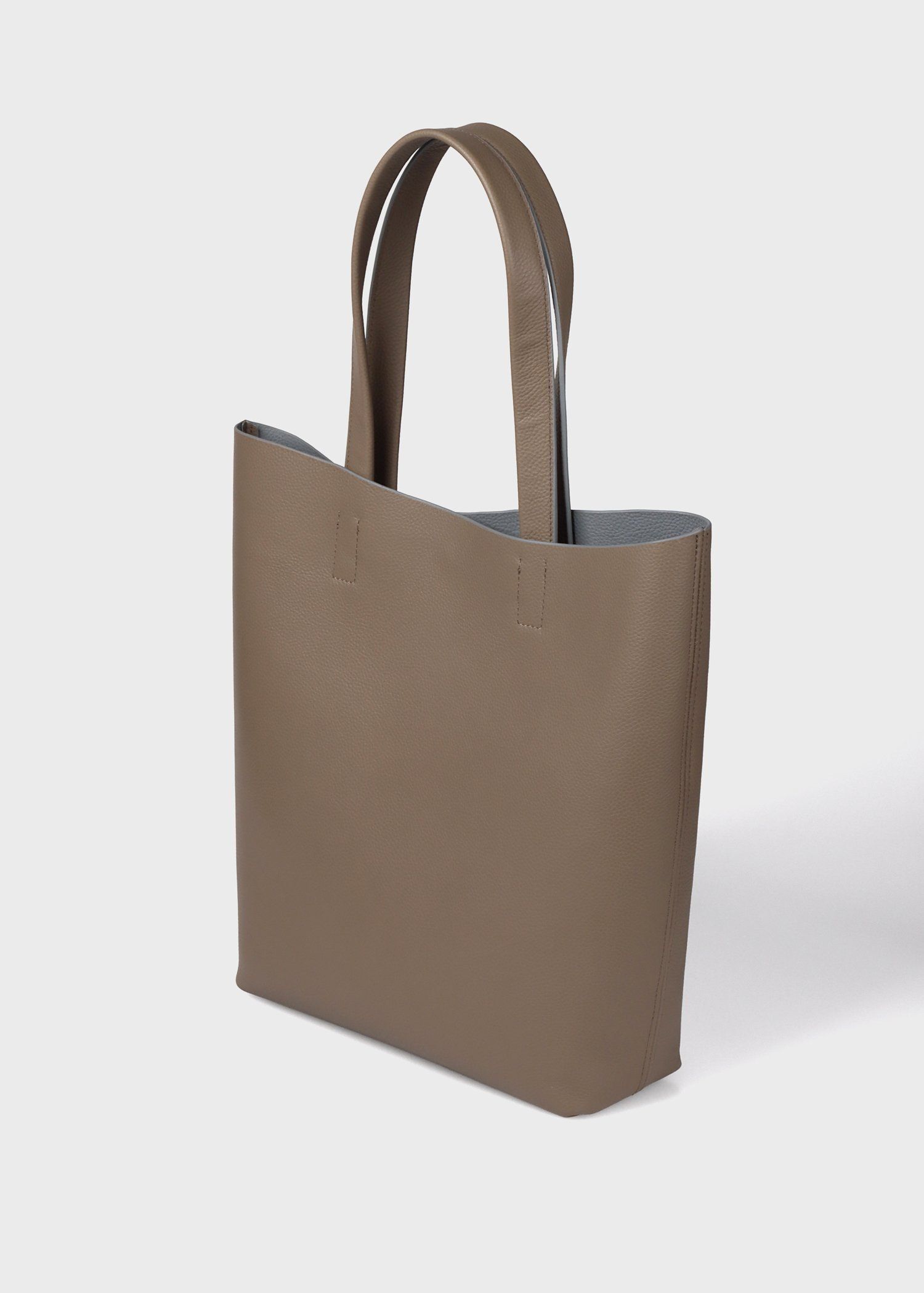 ダブルフェイスレザー トートバッグ