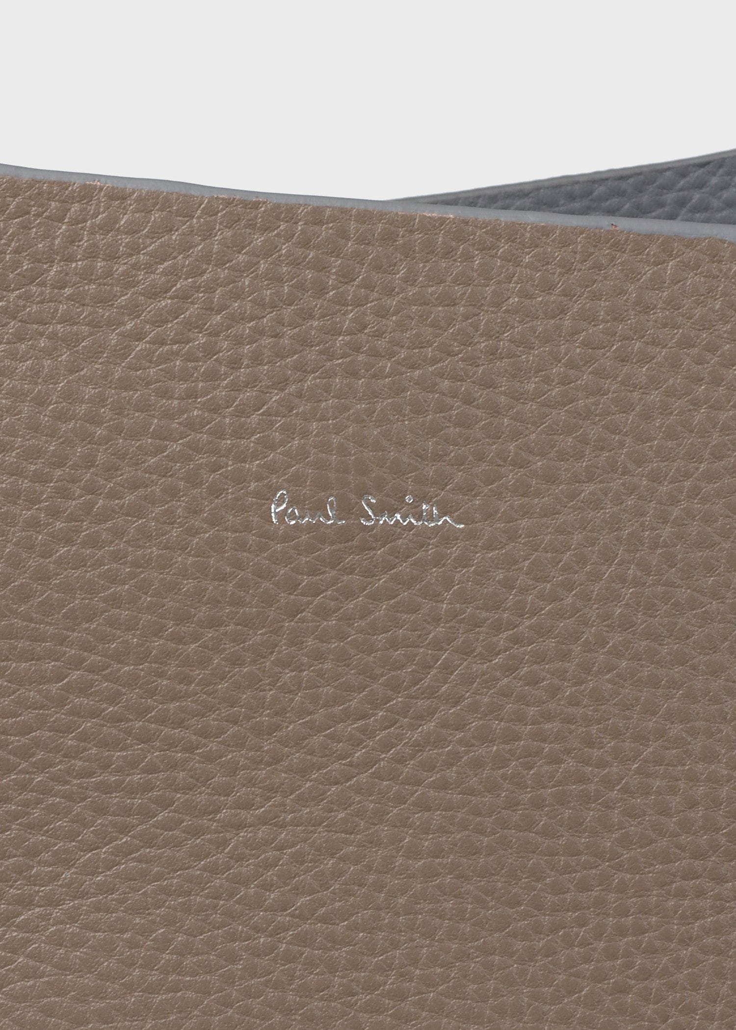 ダブルフェイスレザー トートバッグ