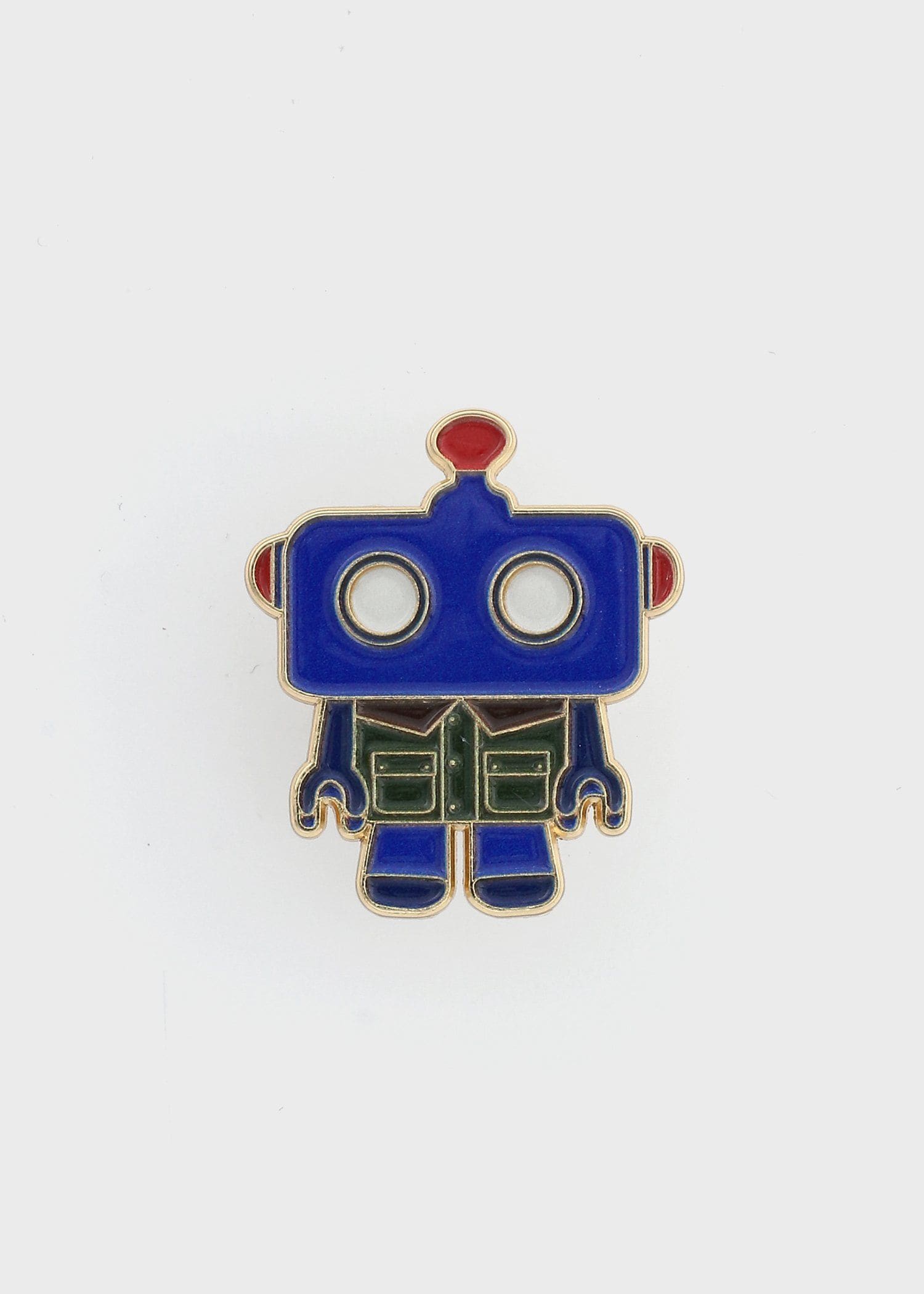 Paul Smith Loves Barbour "Robot" ピンバッジ