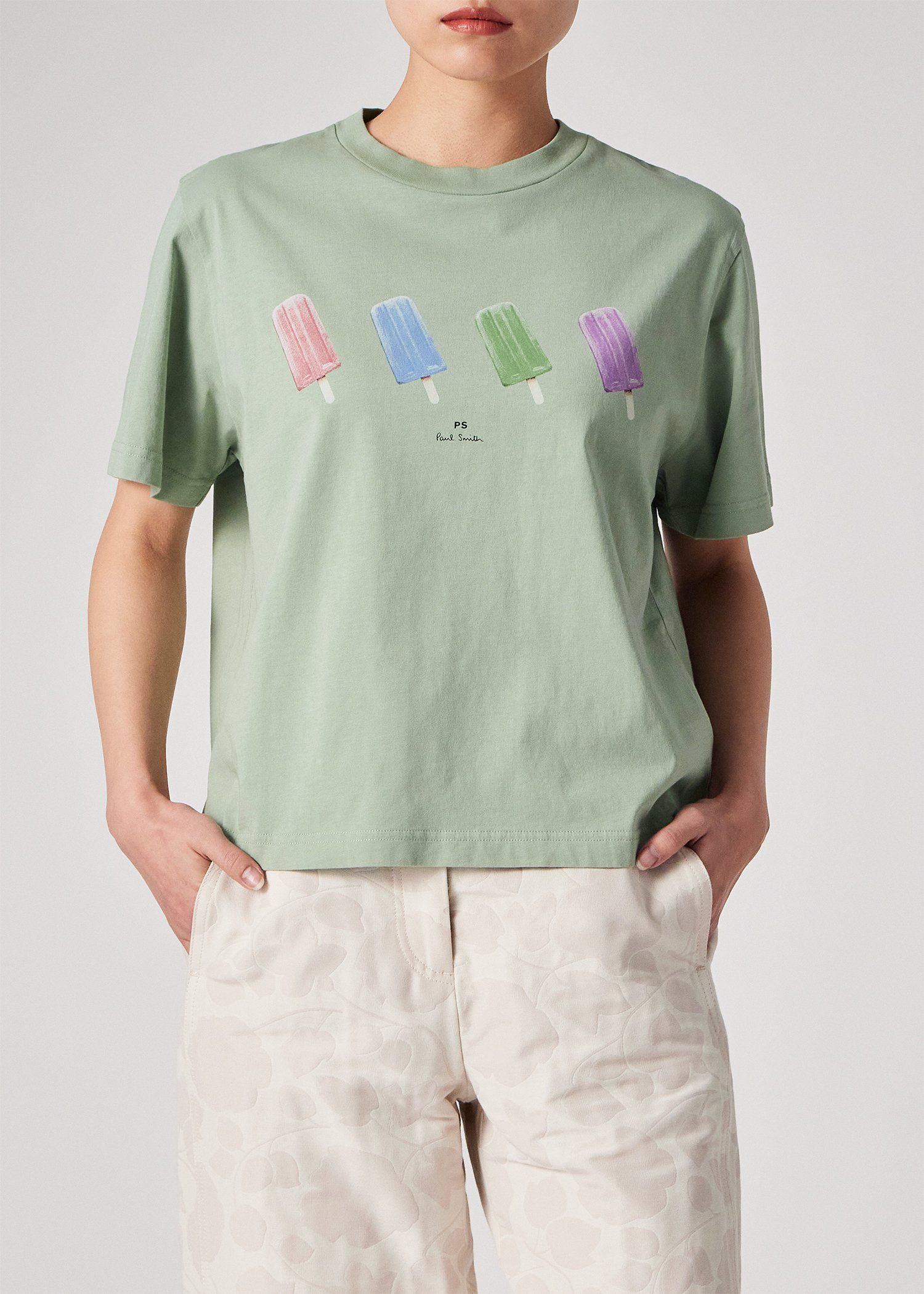 ウィメンズ "Ice Lolly" 半袖Tシャツ