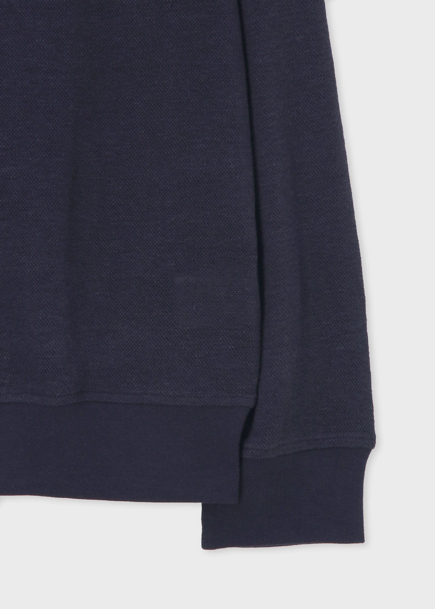 カラーリネン 鹿の子 カーディガン