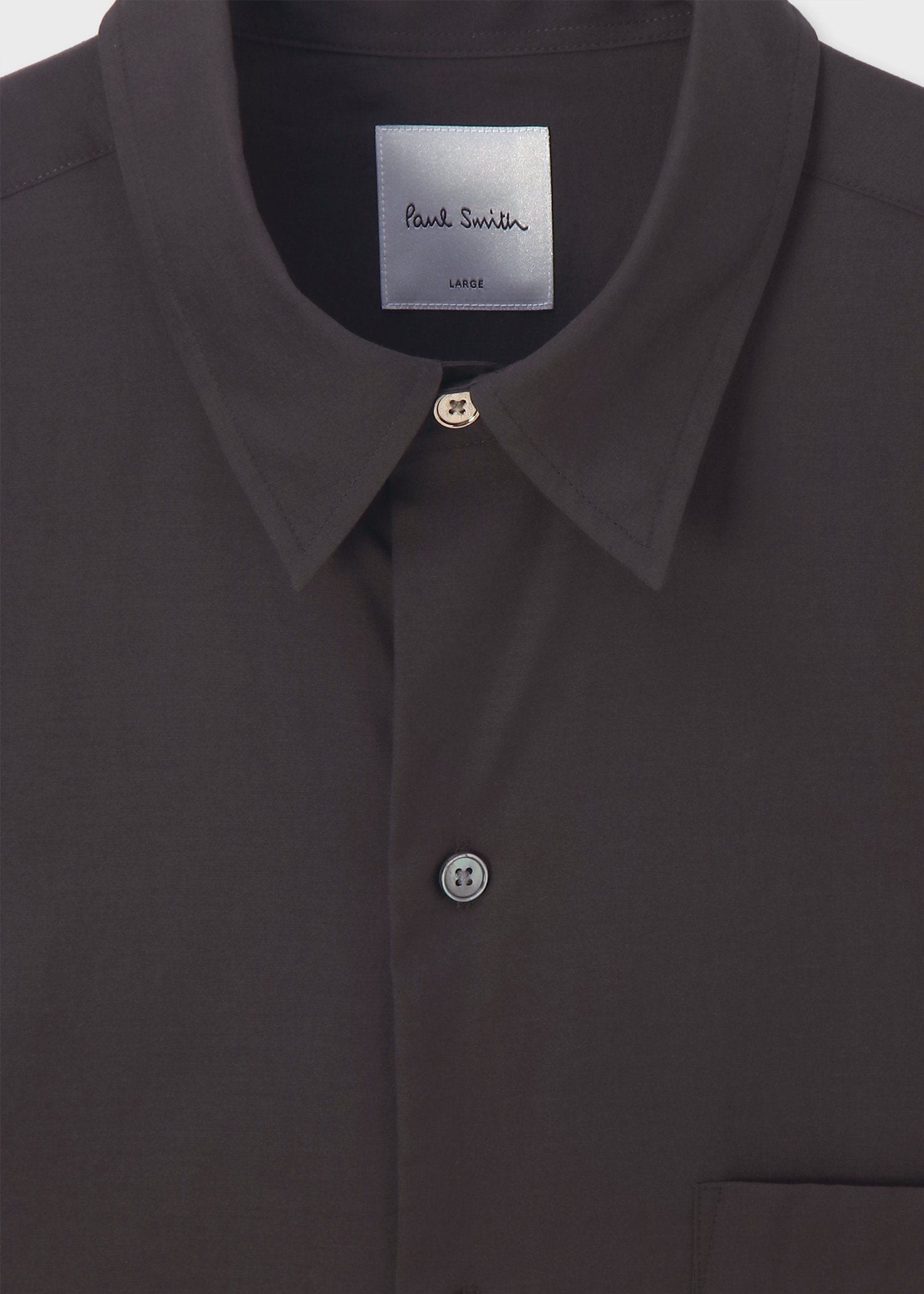 "Cropped Logo" オーバーシルエット シャツ