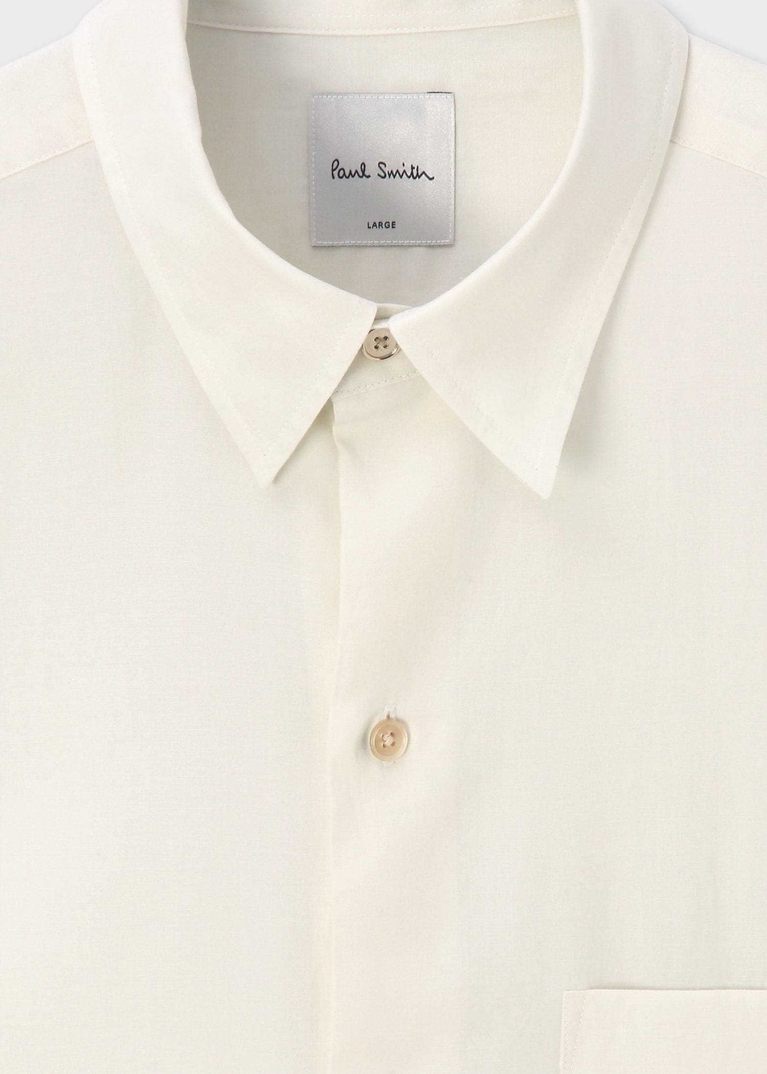 "Cropped Logo" オーバーシルエット シャツ