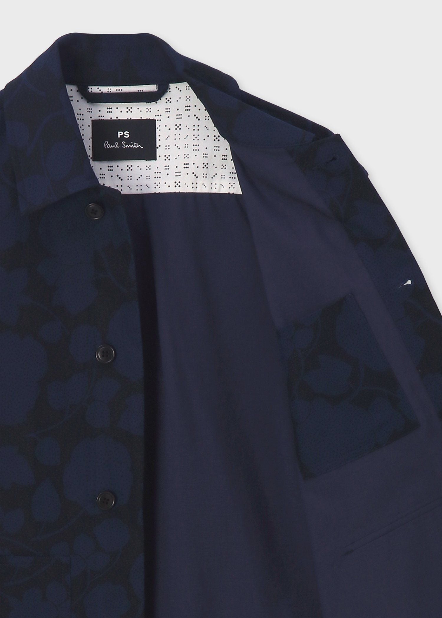 ドッテッドフローラル カバーオール