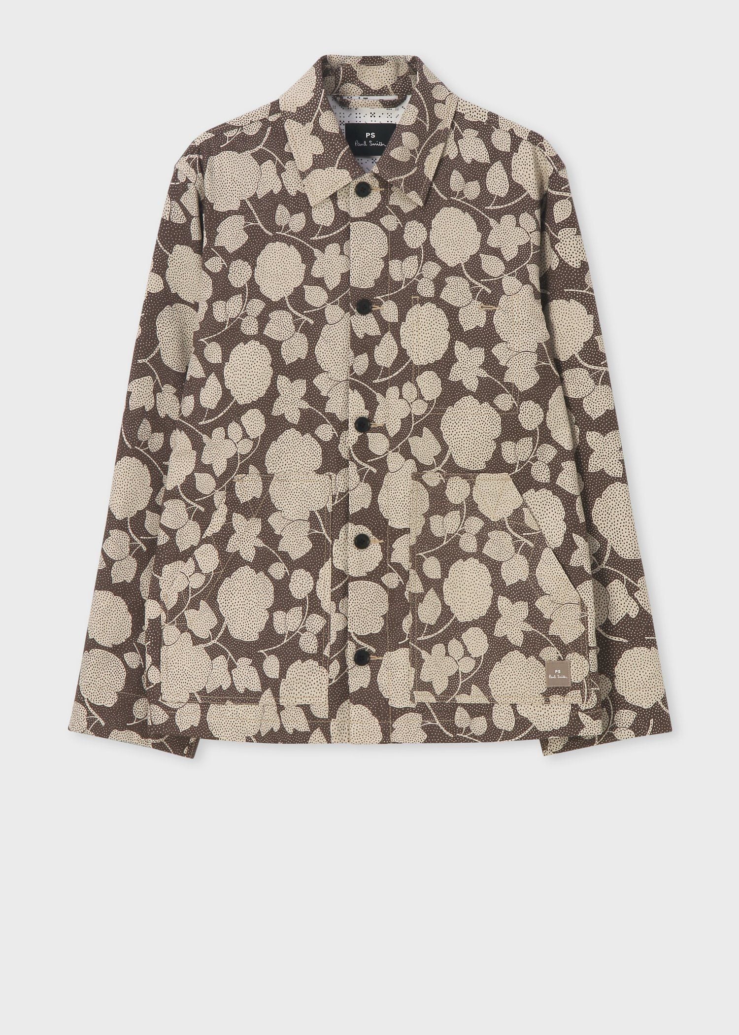 ドッテッドフローラル カバーオール