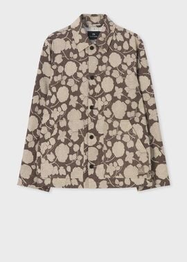 ドッテッドフローラル カバーオール