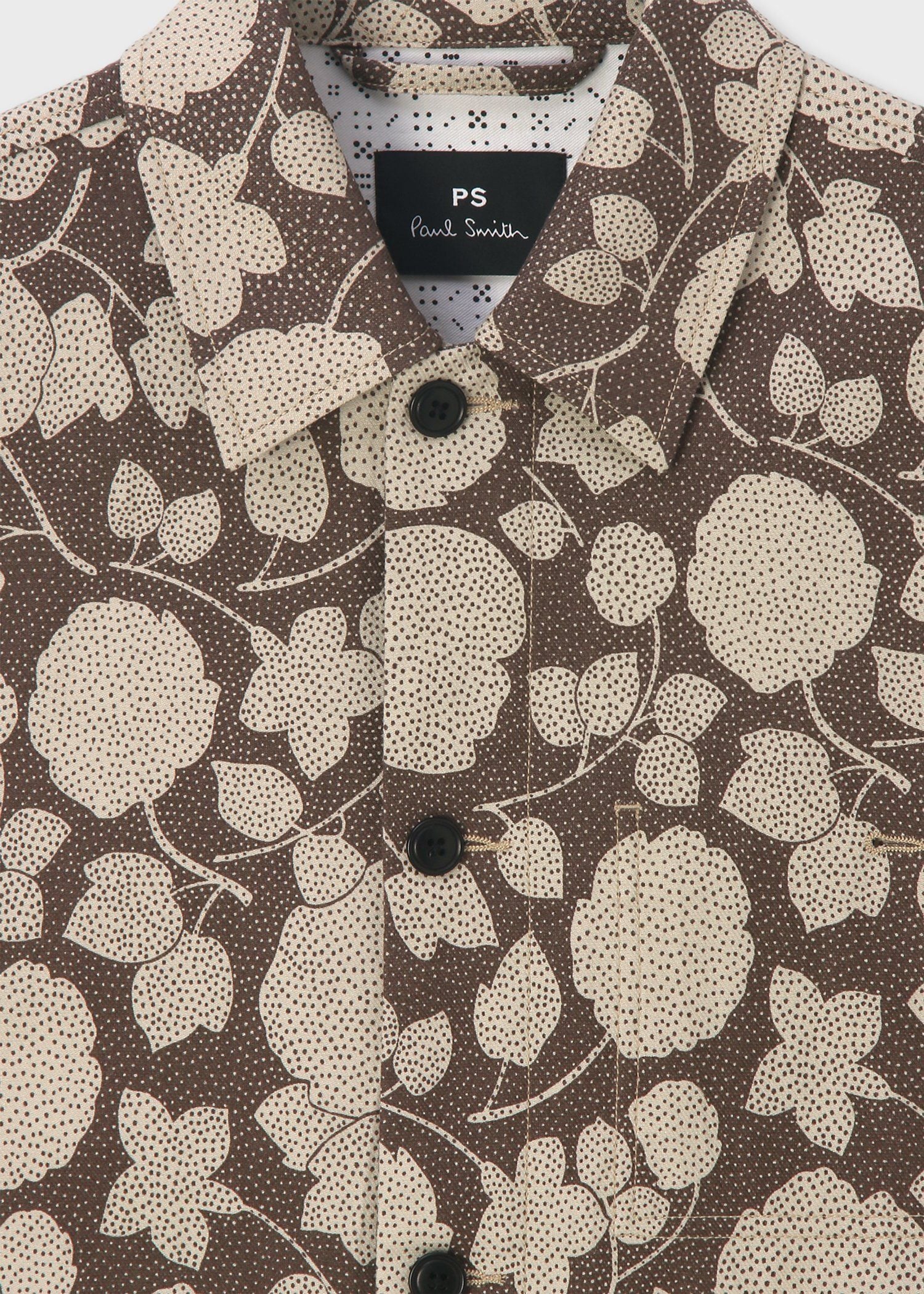 ドッテッドフローラル カバーオール