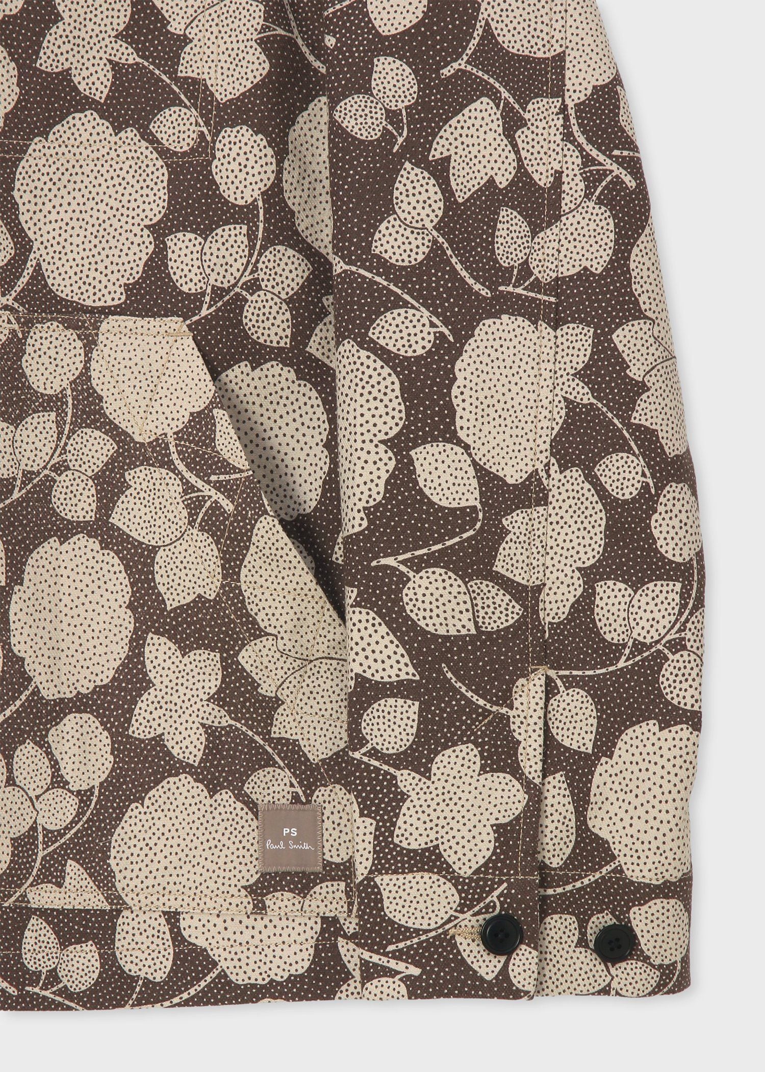 ドッテッドフローラル カバーオール