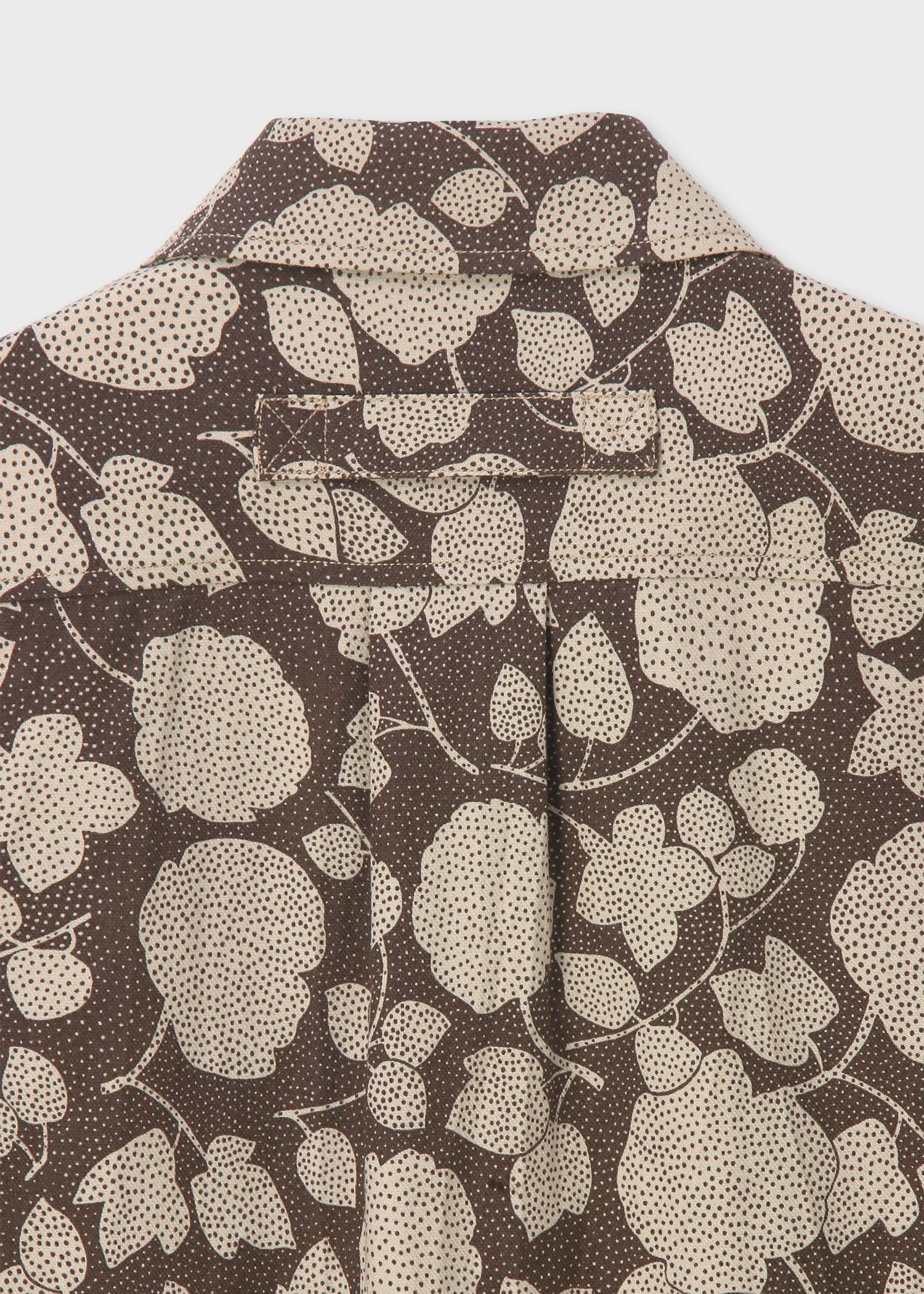 ドッテッドフローラル カバーオール