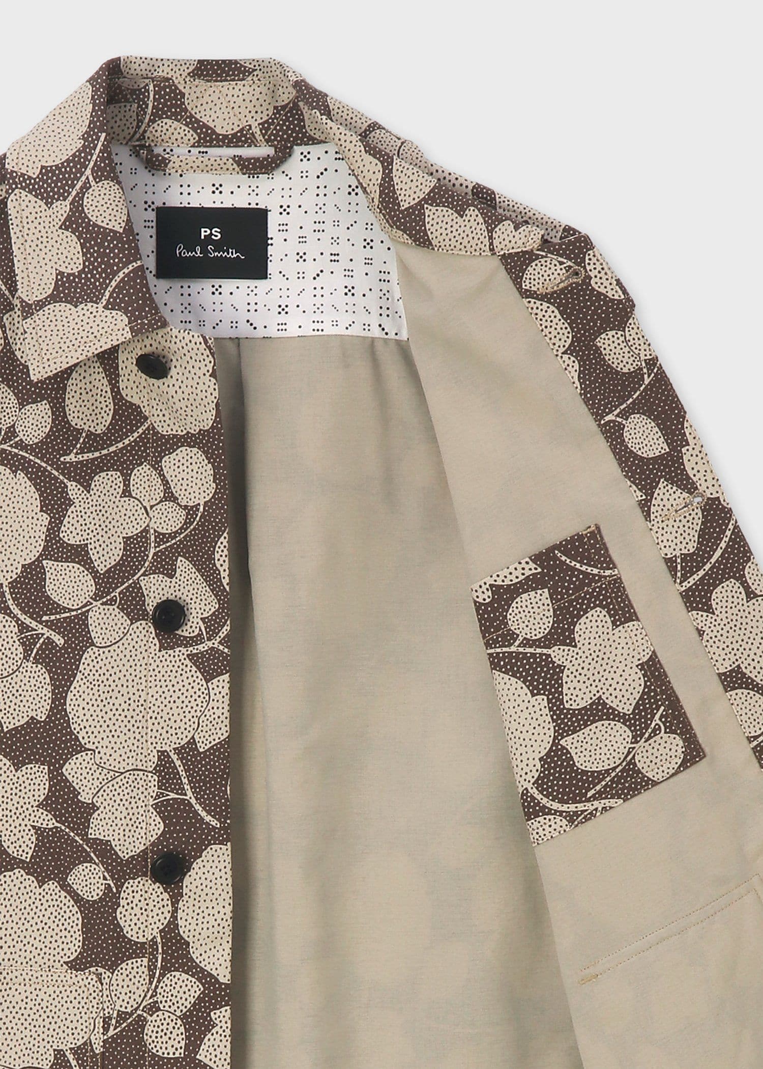 ドッテッドフローラル カバーオール