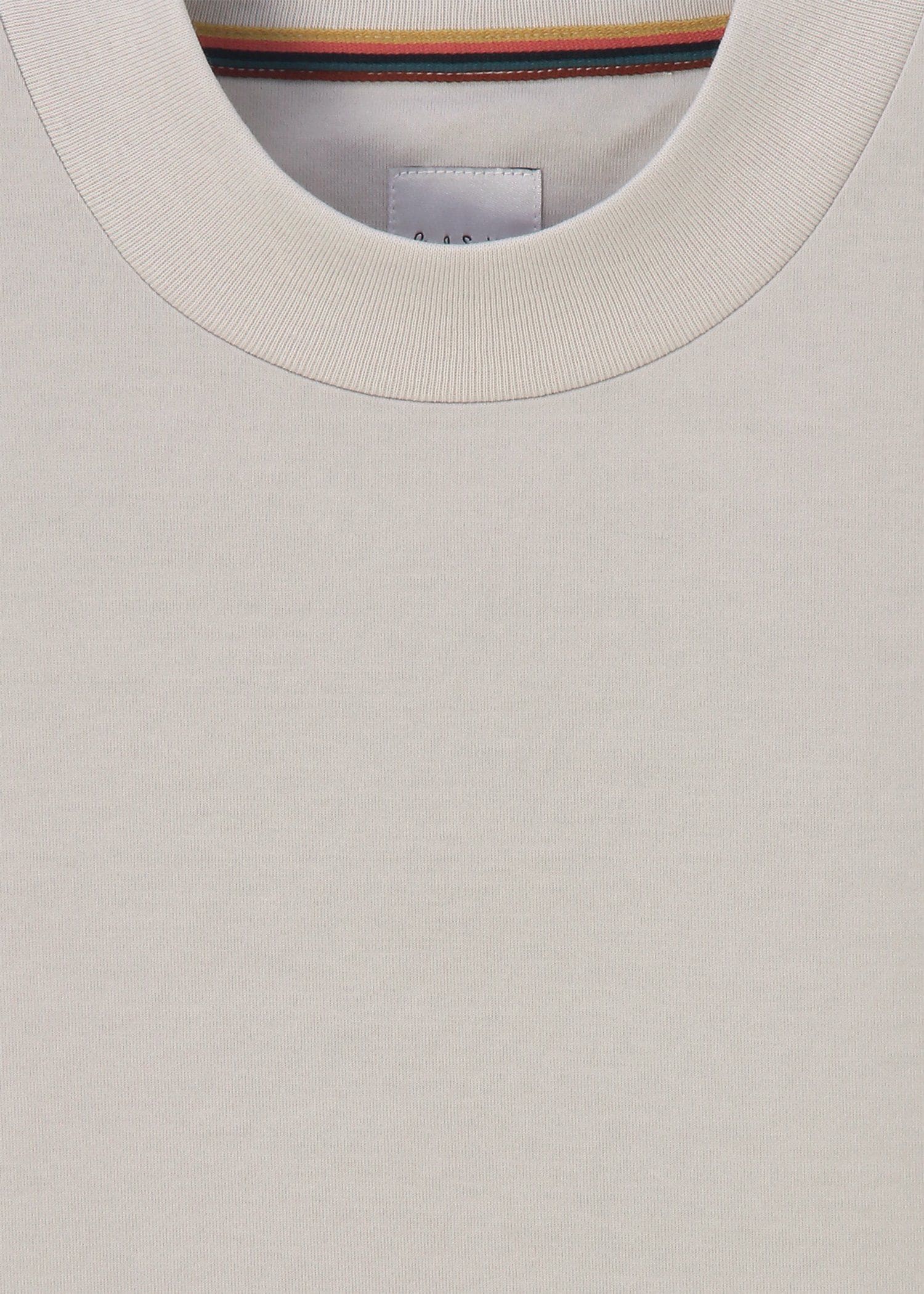 "Cropped Logo" モックネック 半袖Tシャツ