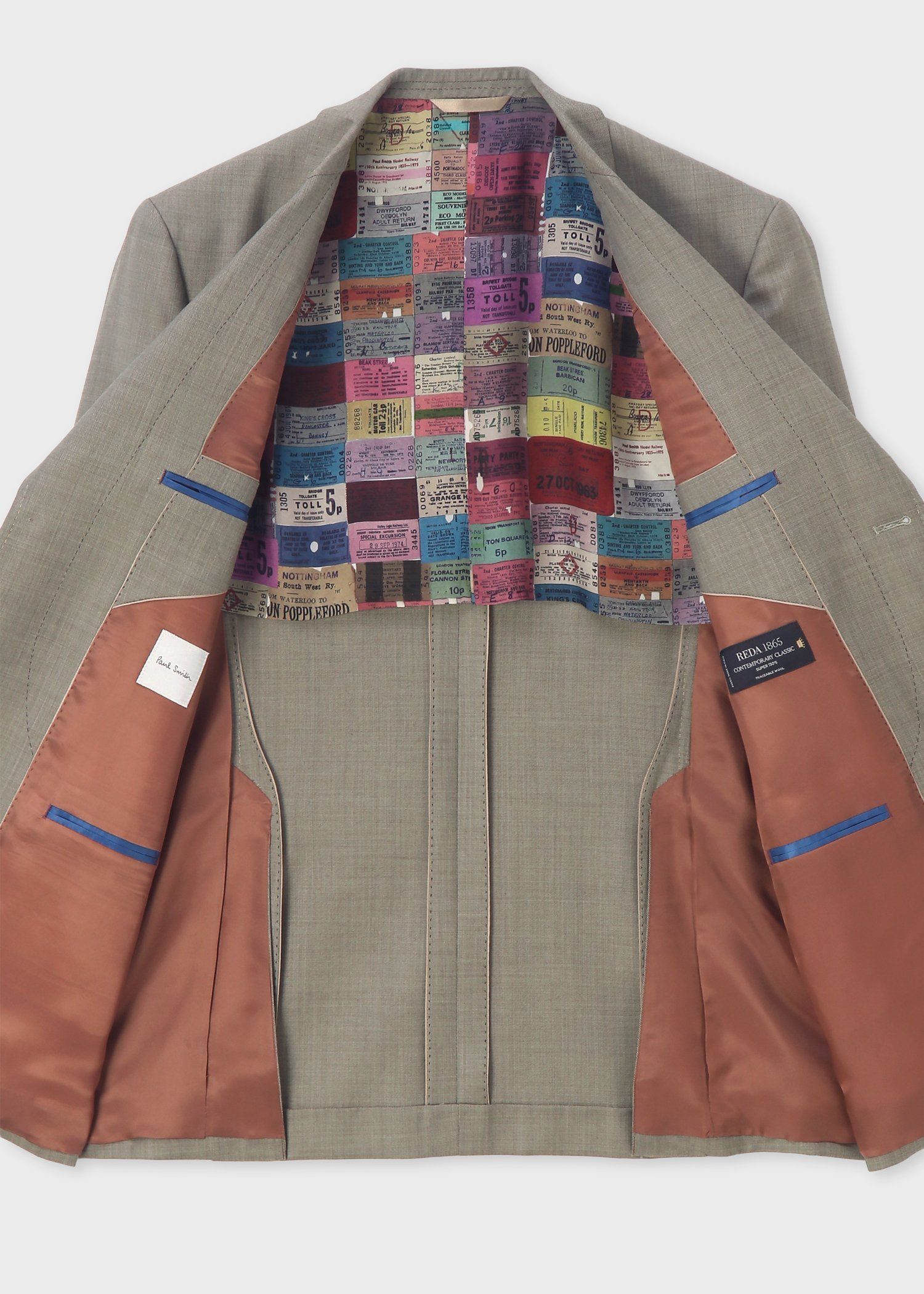 ウールシャークスキン ターンアップカフ スーツ