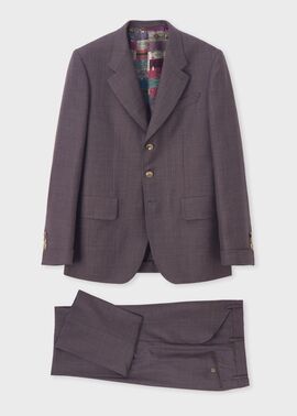 ウールシャークスキン ターンアップカフ スーツ