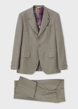 ウールシャークスキン ターンアップカフ スーツ