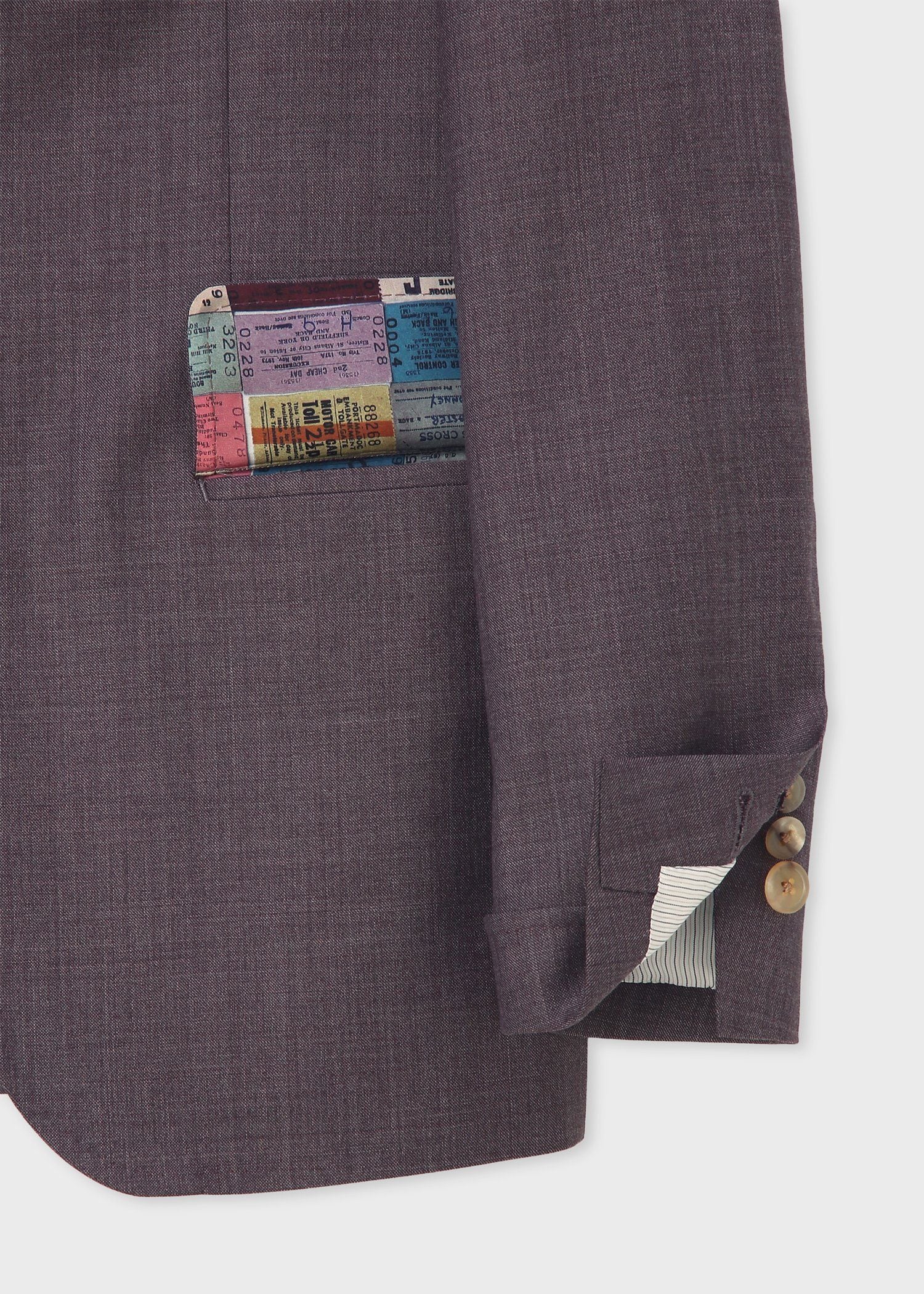 ウールシャークスキン ターンアップカフ スーツ