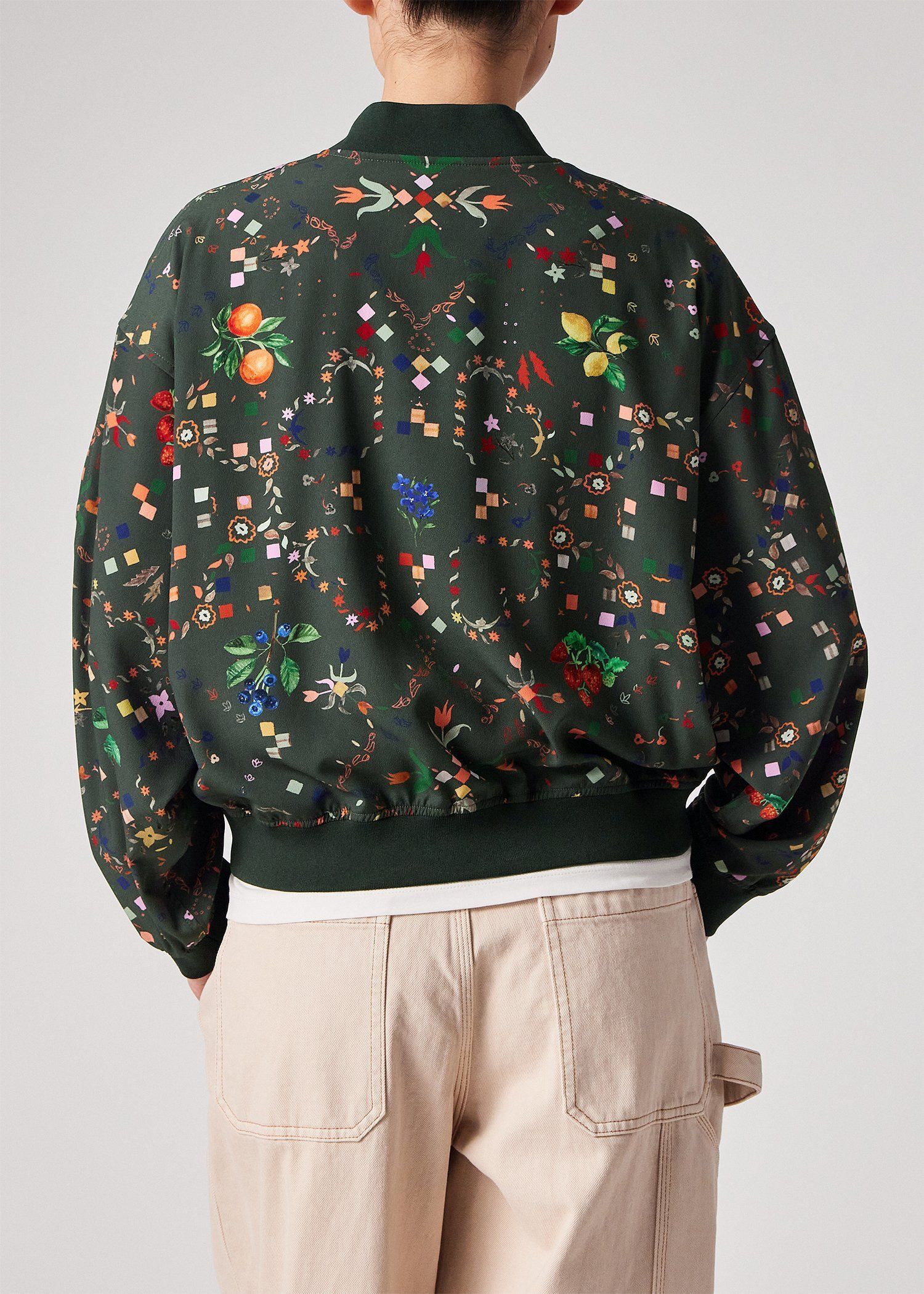 ウィメンズ "Keepsake"プリント ブルゾン