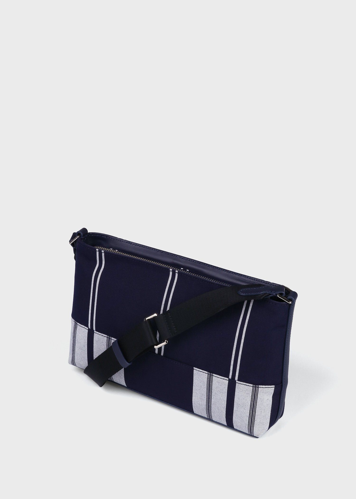 ウーブンストライプ ミニショルダーバッグ