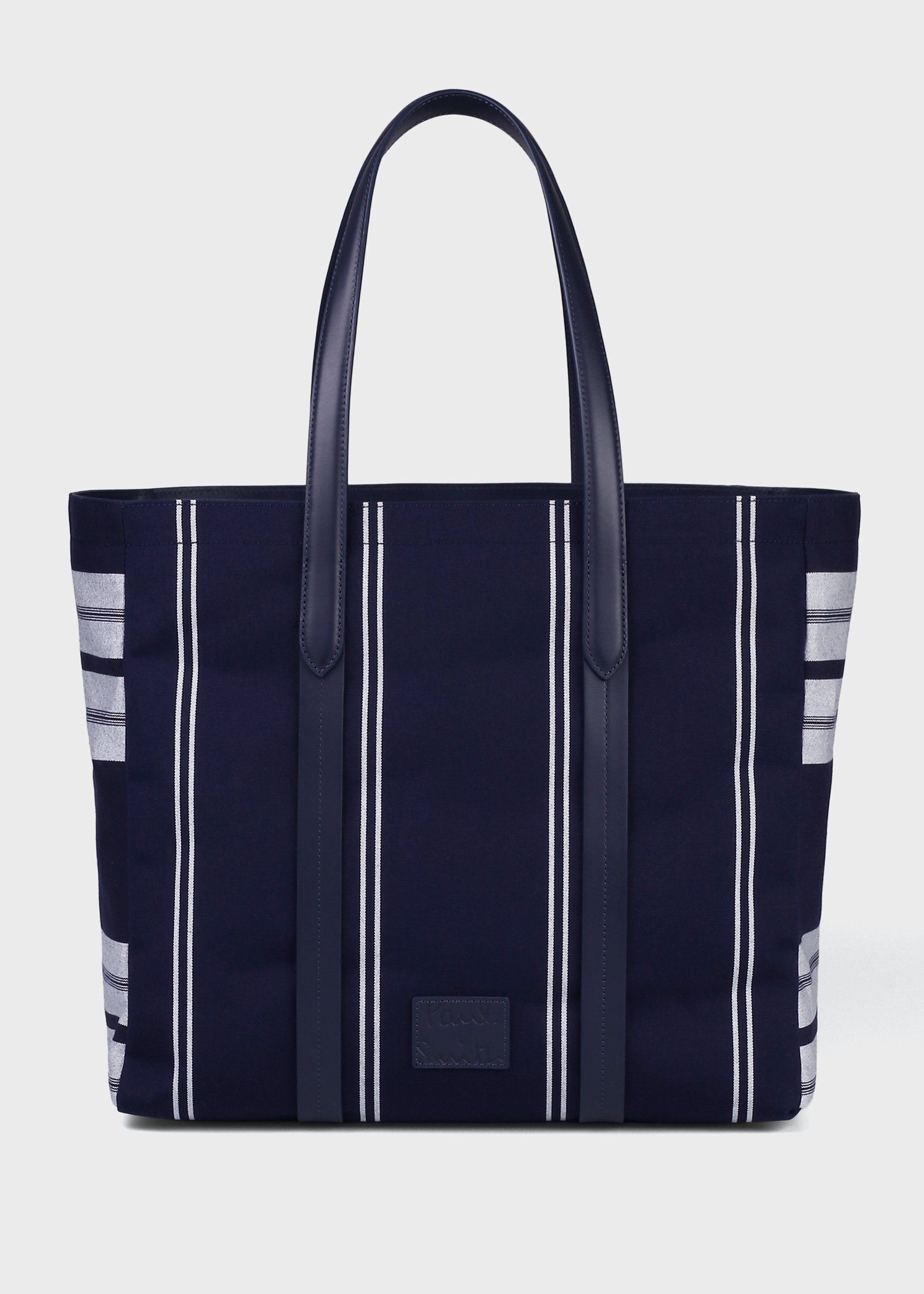 ウーブンストライプ トートバッグ