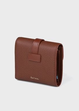 超美品 ポールスミス 長財布 ベルトストラップ レザー 11-26011908 ベルトストラップ 長財布（ブラウン） ｜ポール・スミス