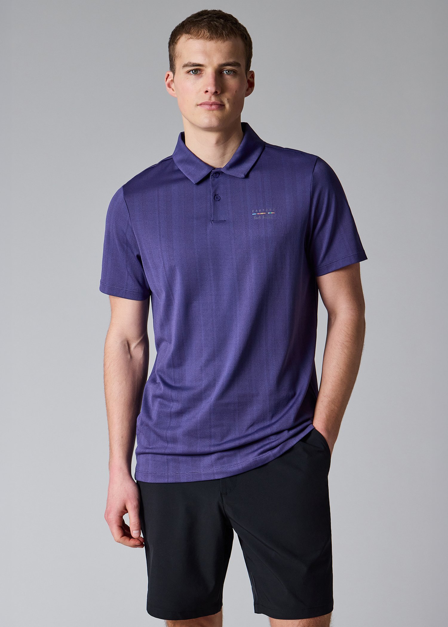 Paul Smith ＋ Castore パフォーマンス エンジニアードポロシャツ