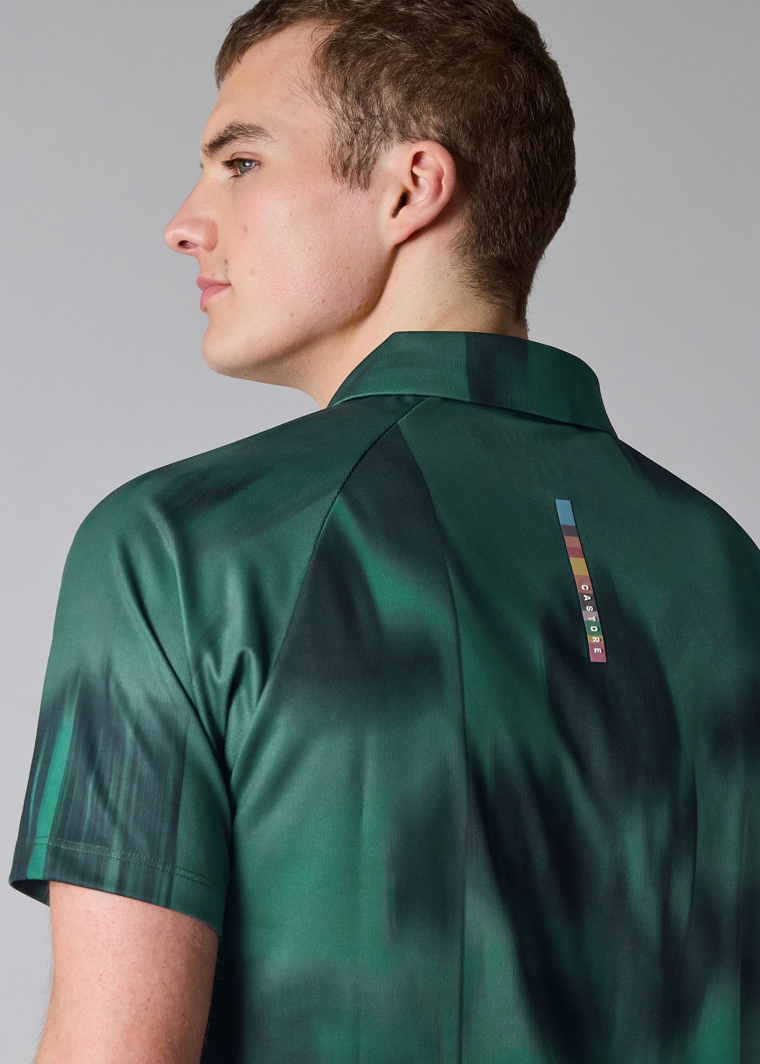 Paul Smith ＋ Castore パフォーマンス プリントポロシャツ