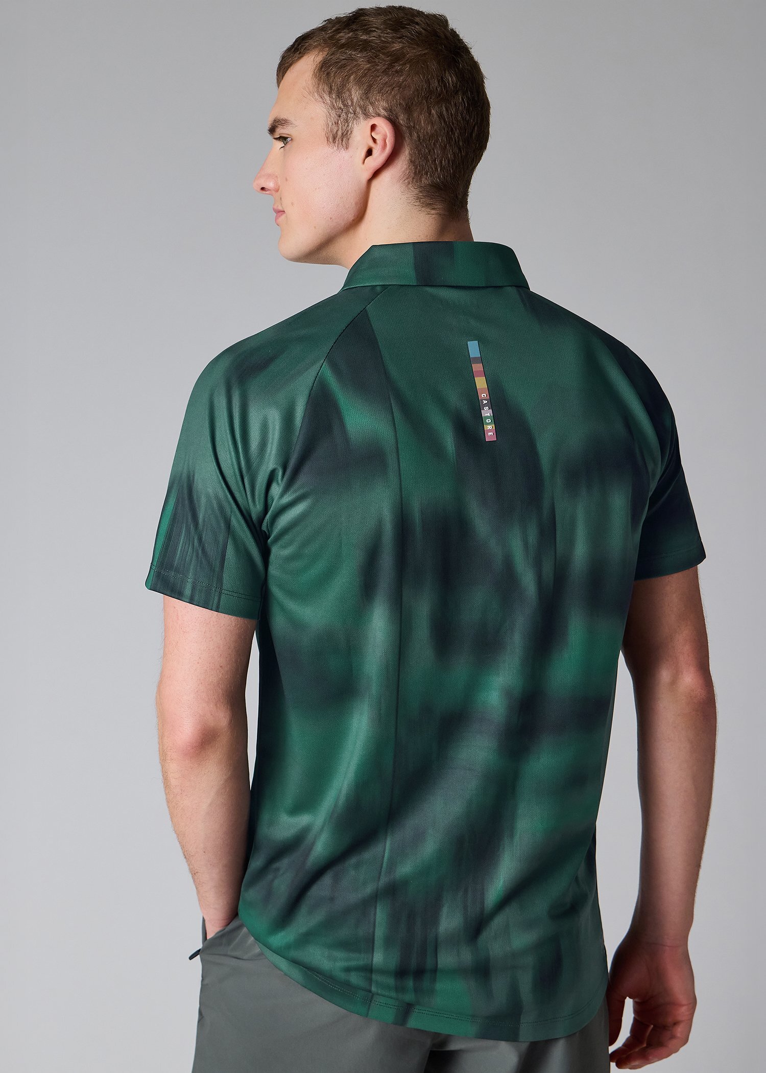 Paul Smith ＋ Castore パフォーマンス プリントポロシャツ