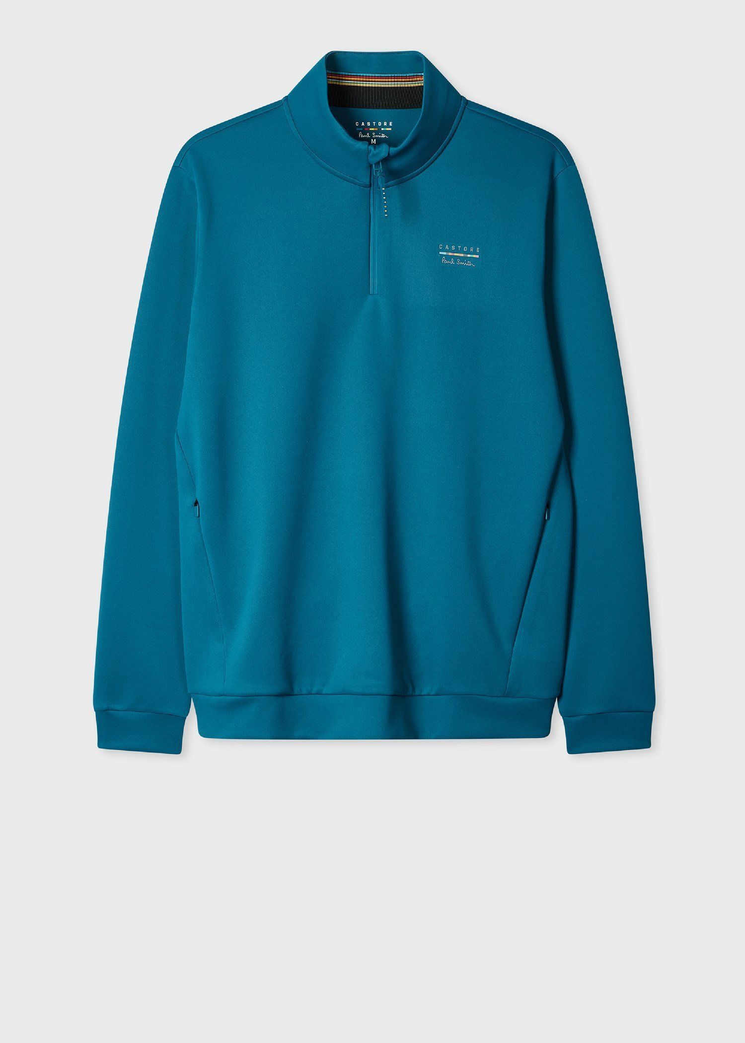 Paul Smith ＋ Castore テクニカル クオータージップ カットソー