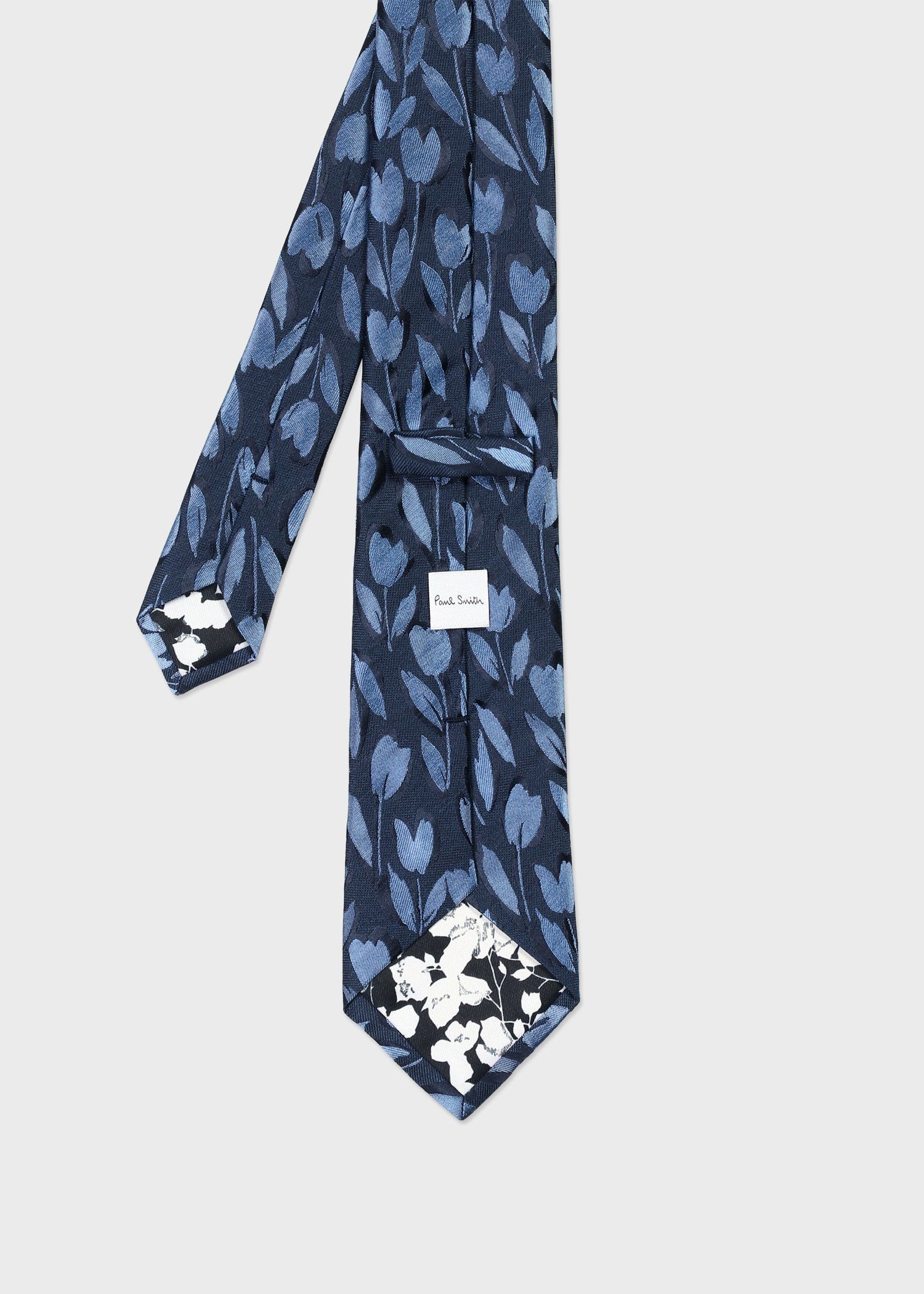 ボタニカル ジャカード タイ