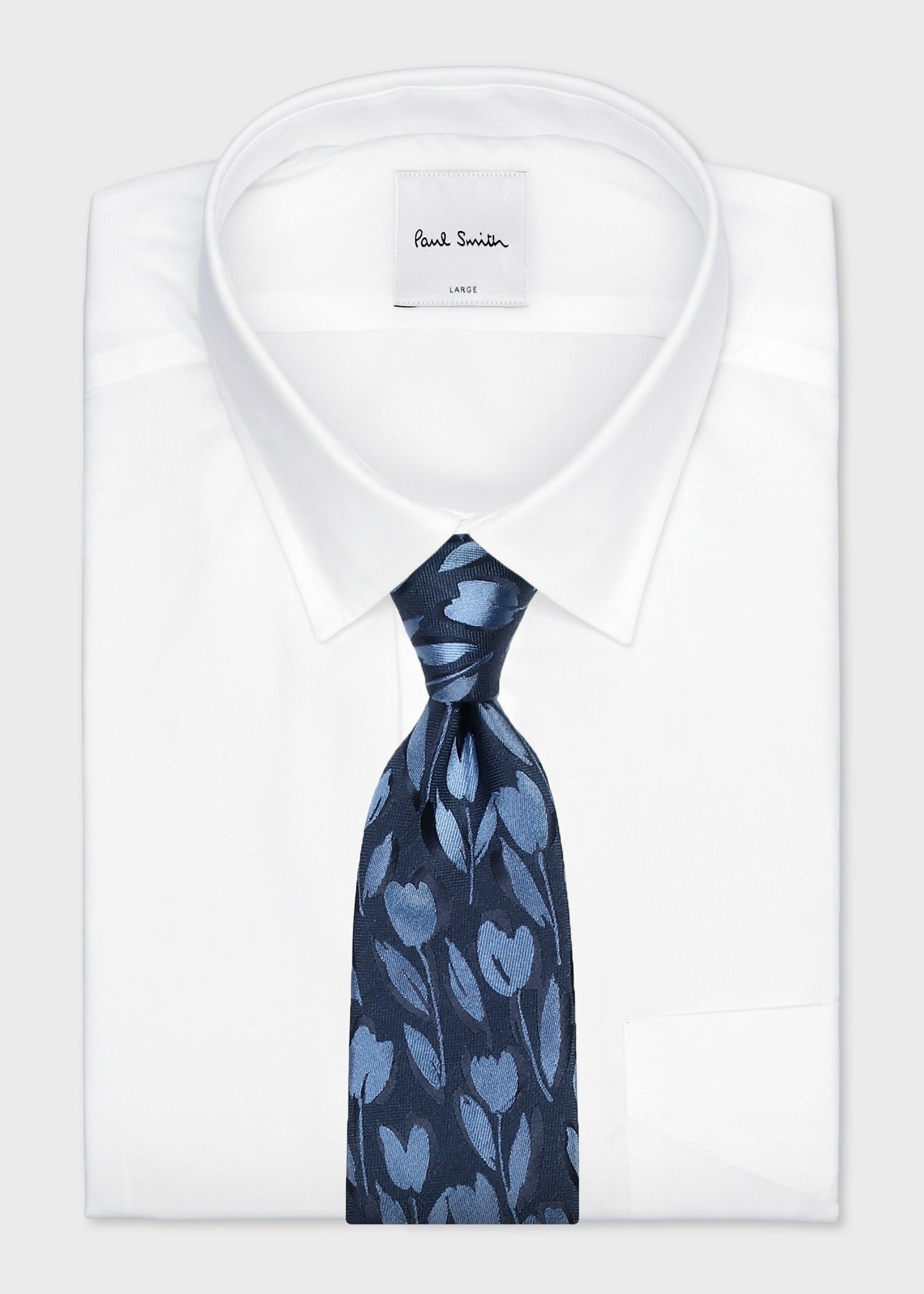 ボタニカル ジャカード タイ