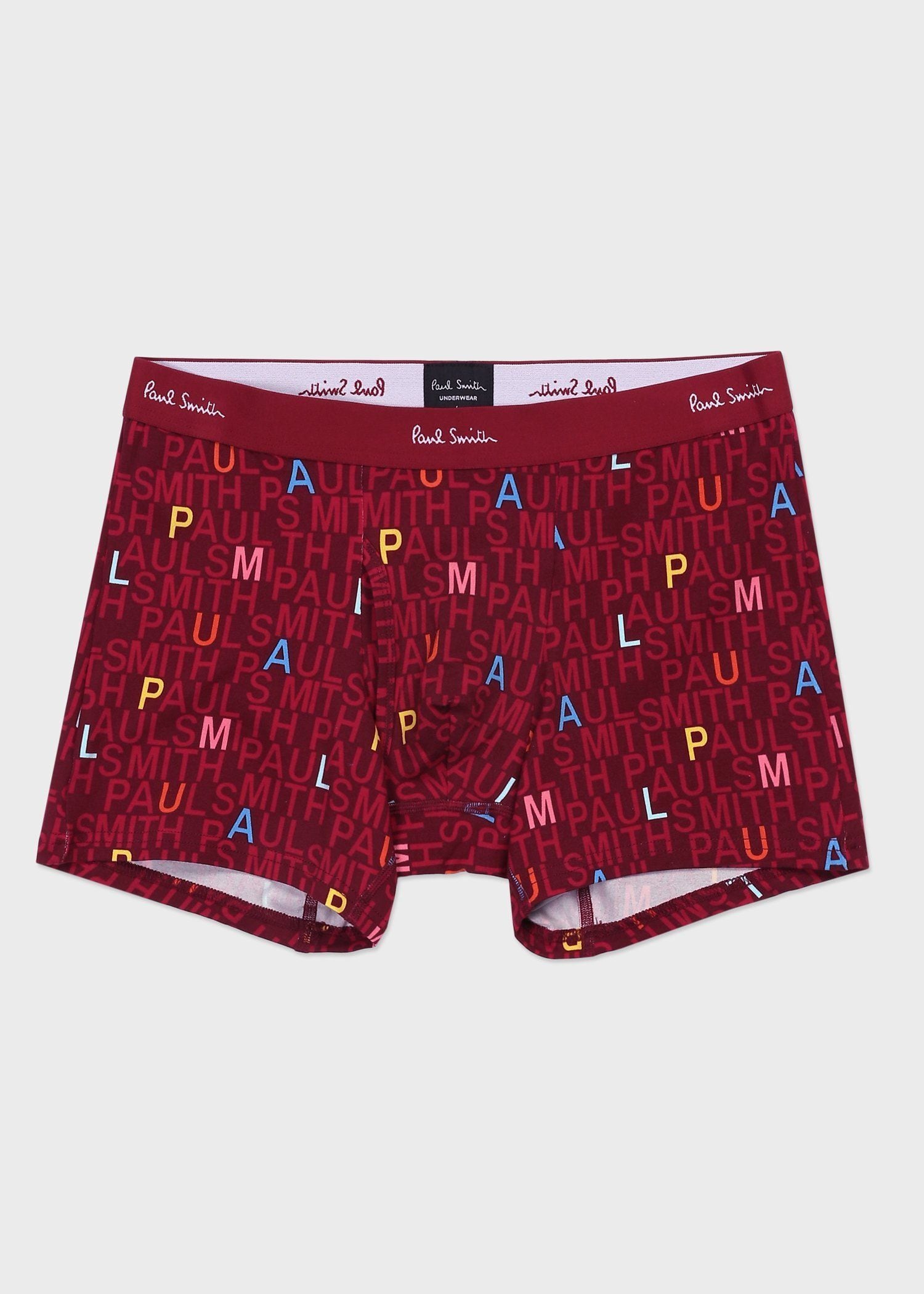 "Logo" パターン ボクサーパンツ