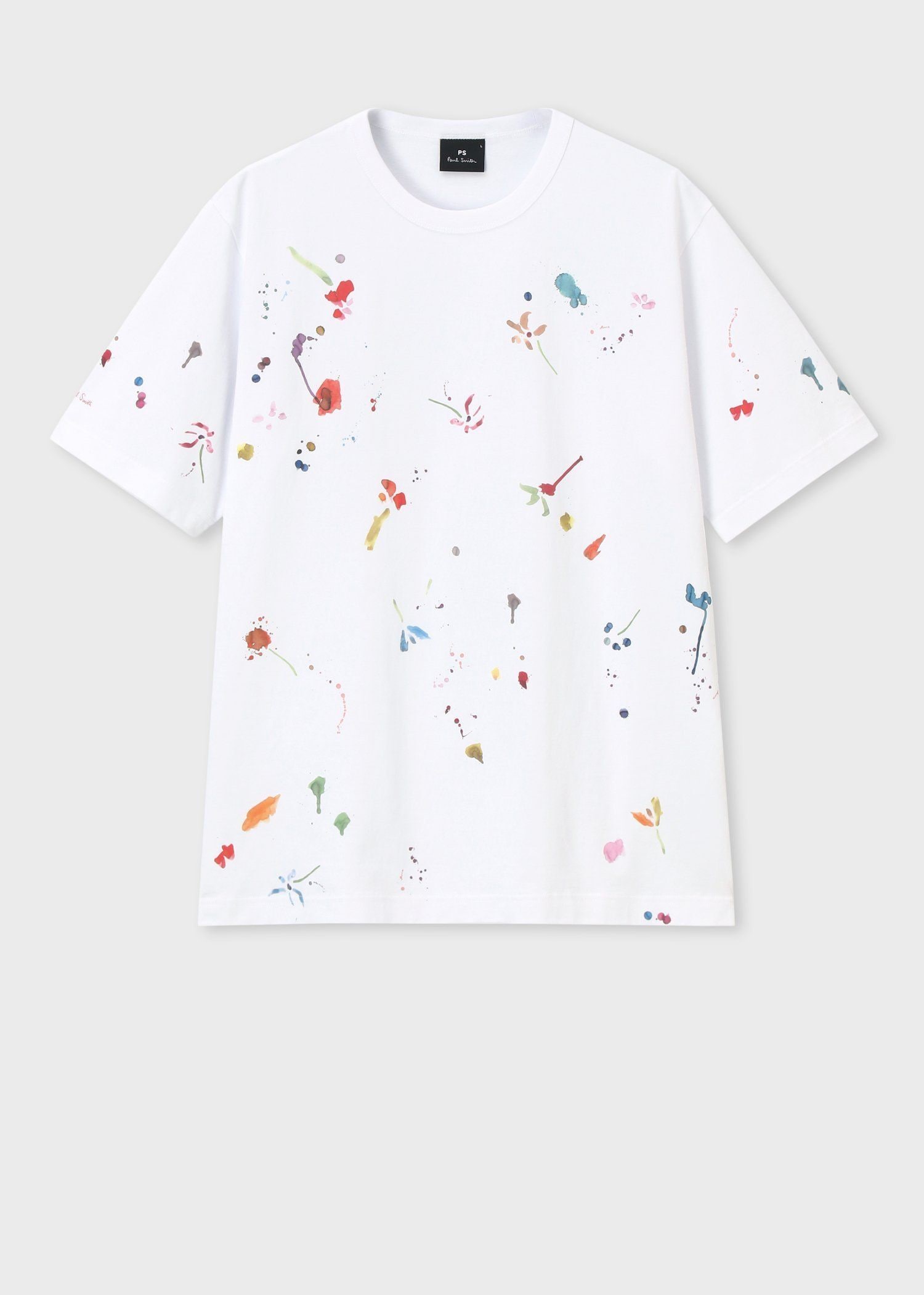 "Watercolor Paint Floral" Tシャツ