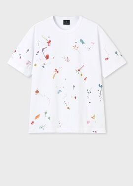 "Watercolor Paint Floral" Tシャツ