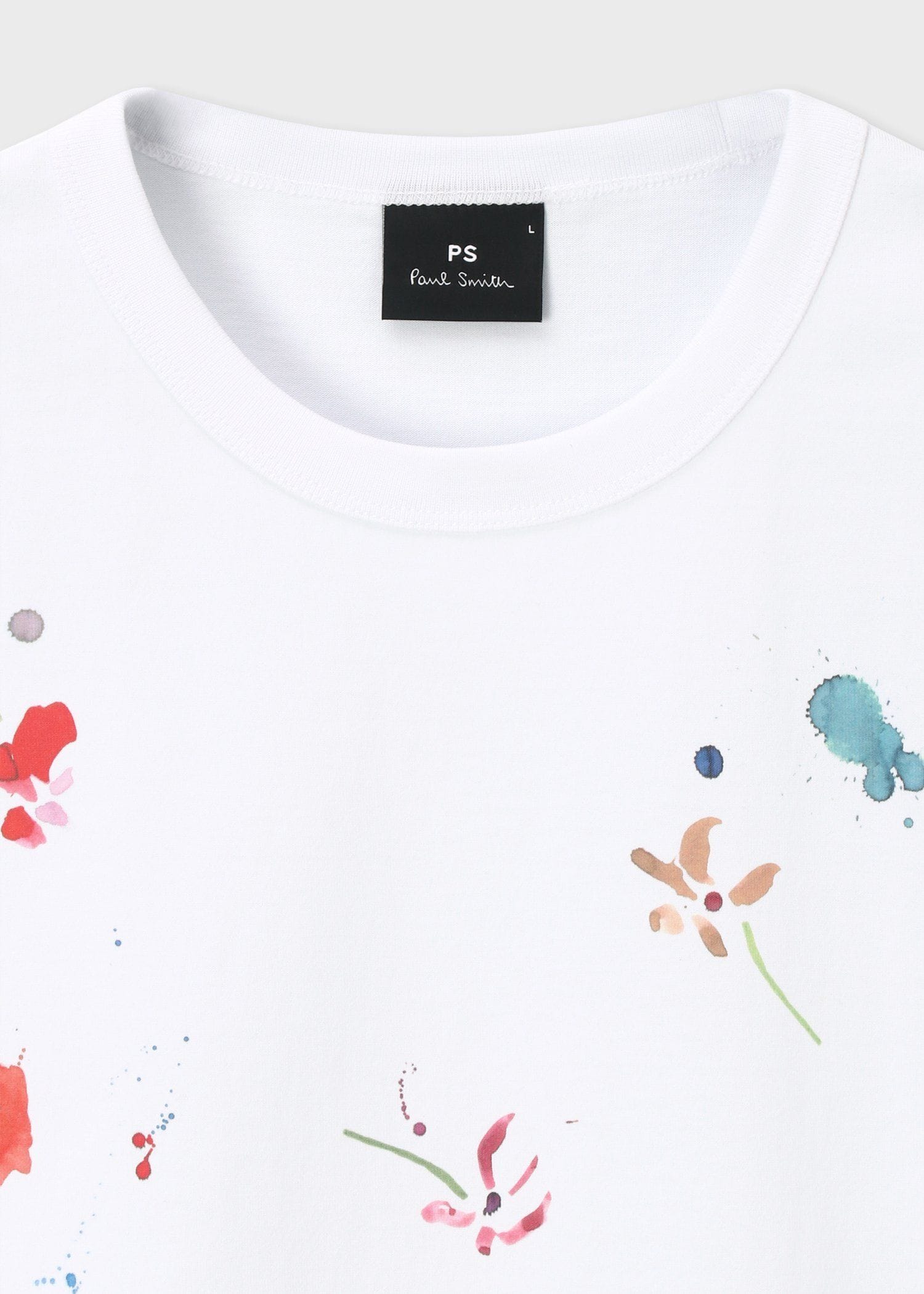 "Watercolor Paint Floral" Tシャツ