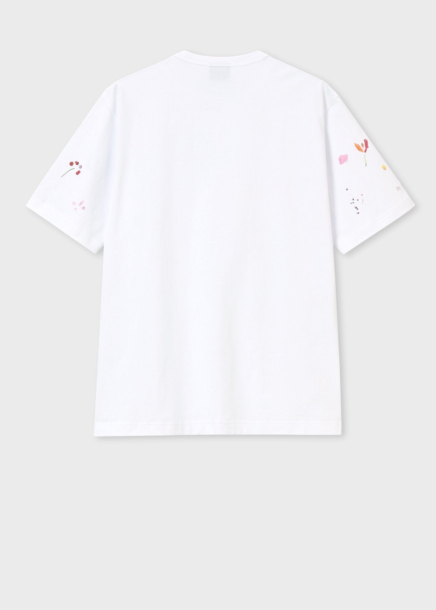 "Watercolor Paint Floral" Tシャツ