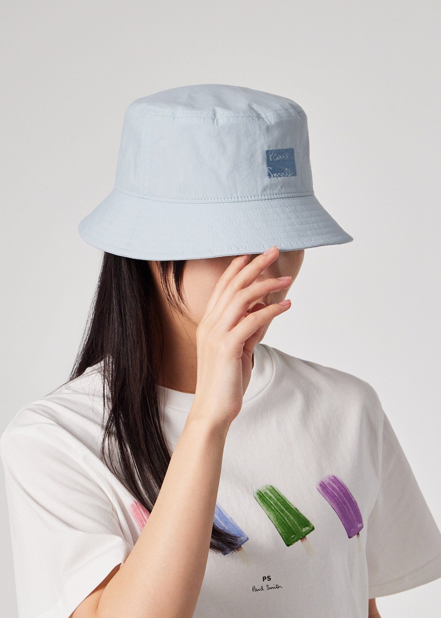 ウィメンズ "Cropped Logo" バケットハット