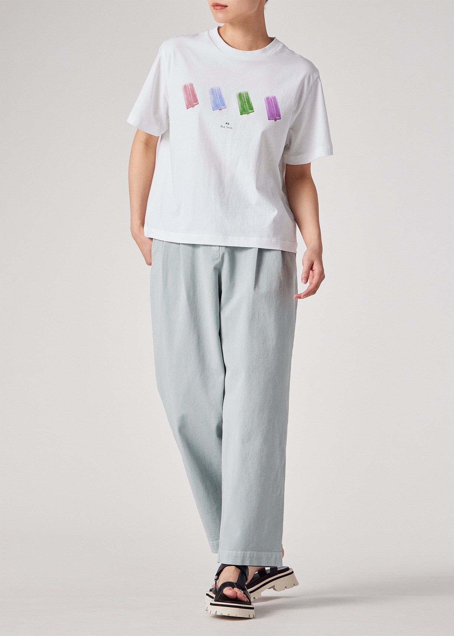ウィメンズ "Ice Lolly" 半袖Tシャツ
