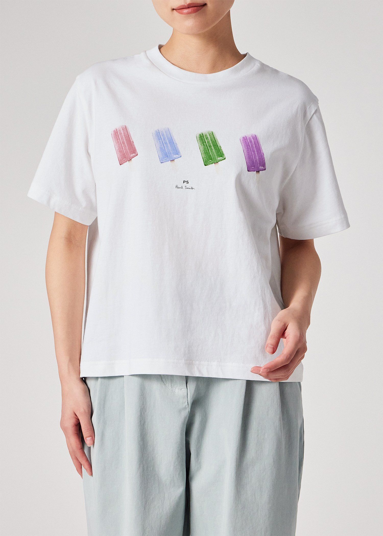 ウィメンズ "Ice Lolly" 半袖Tシャツ