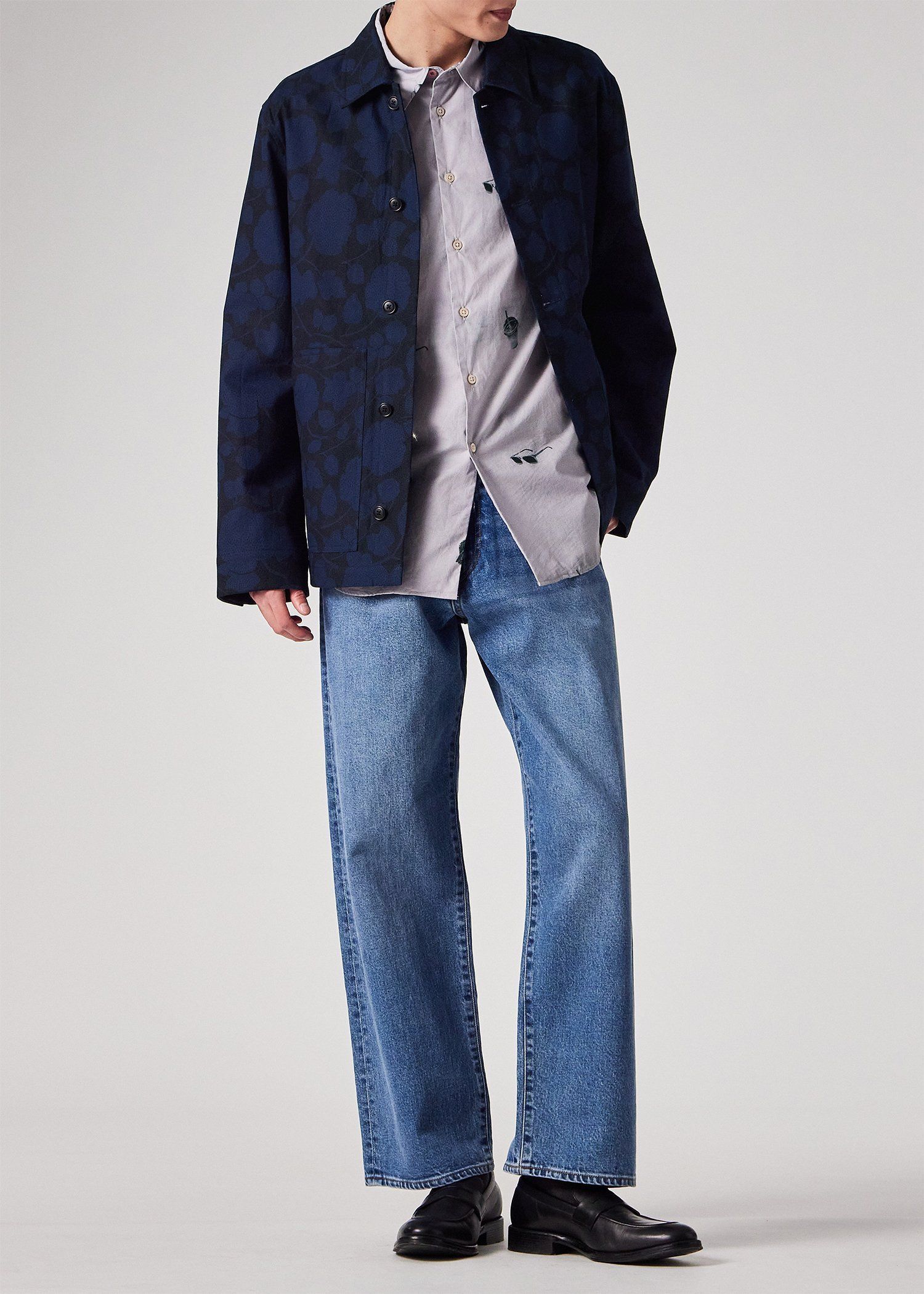 ドッテッドフローラル カバーオール