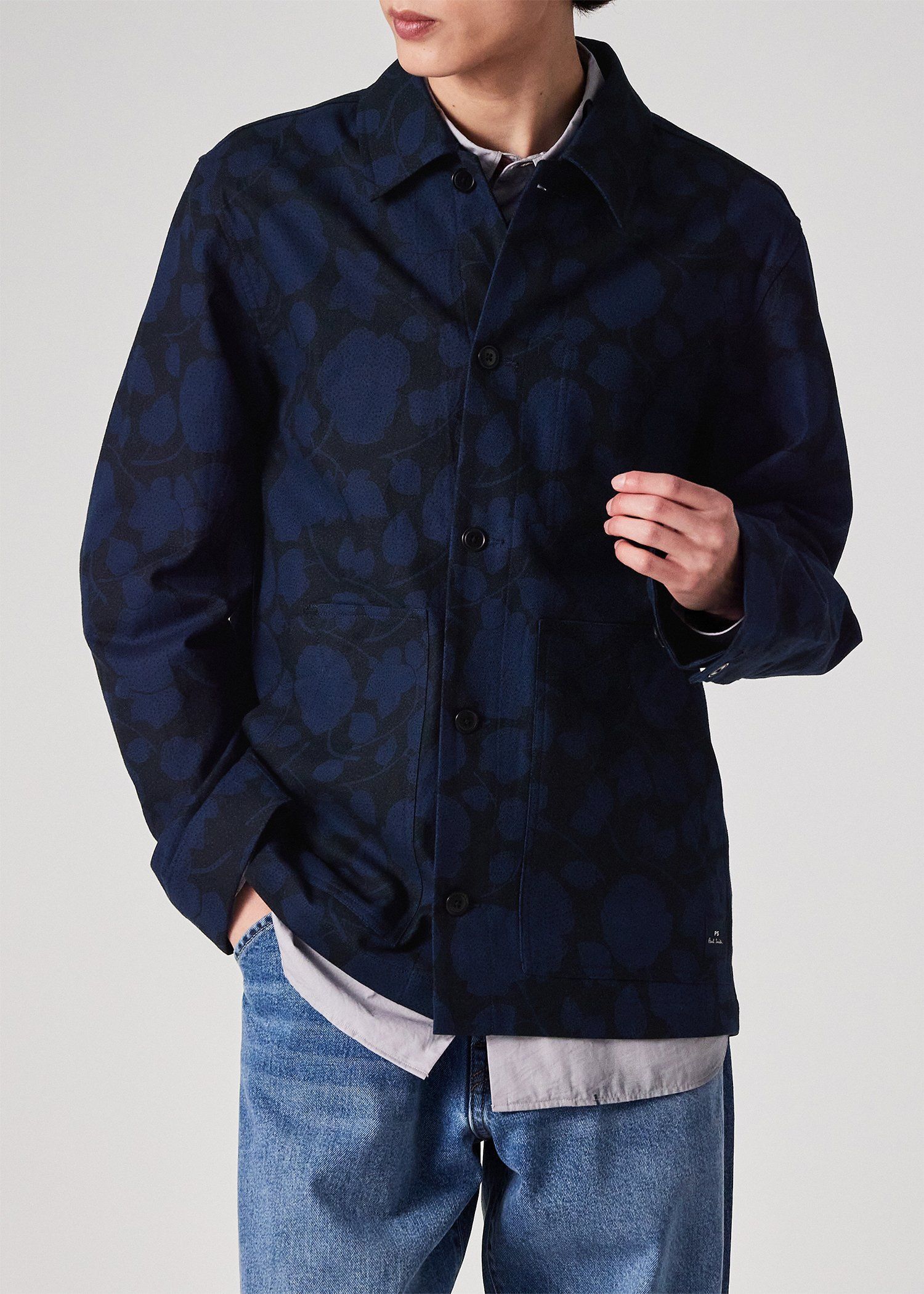 ドッテッドフローラル カバーオール