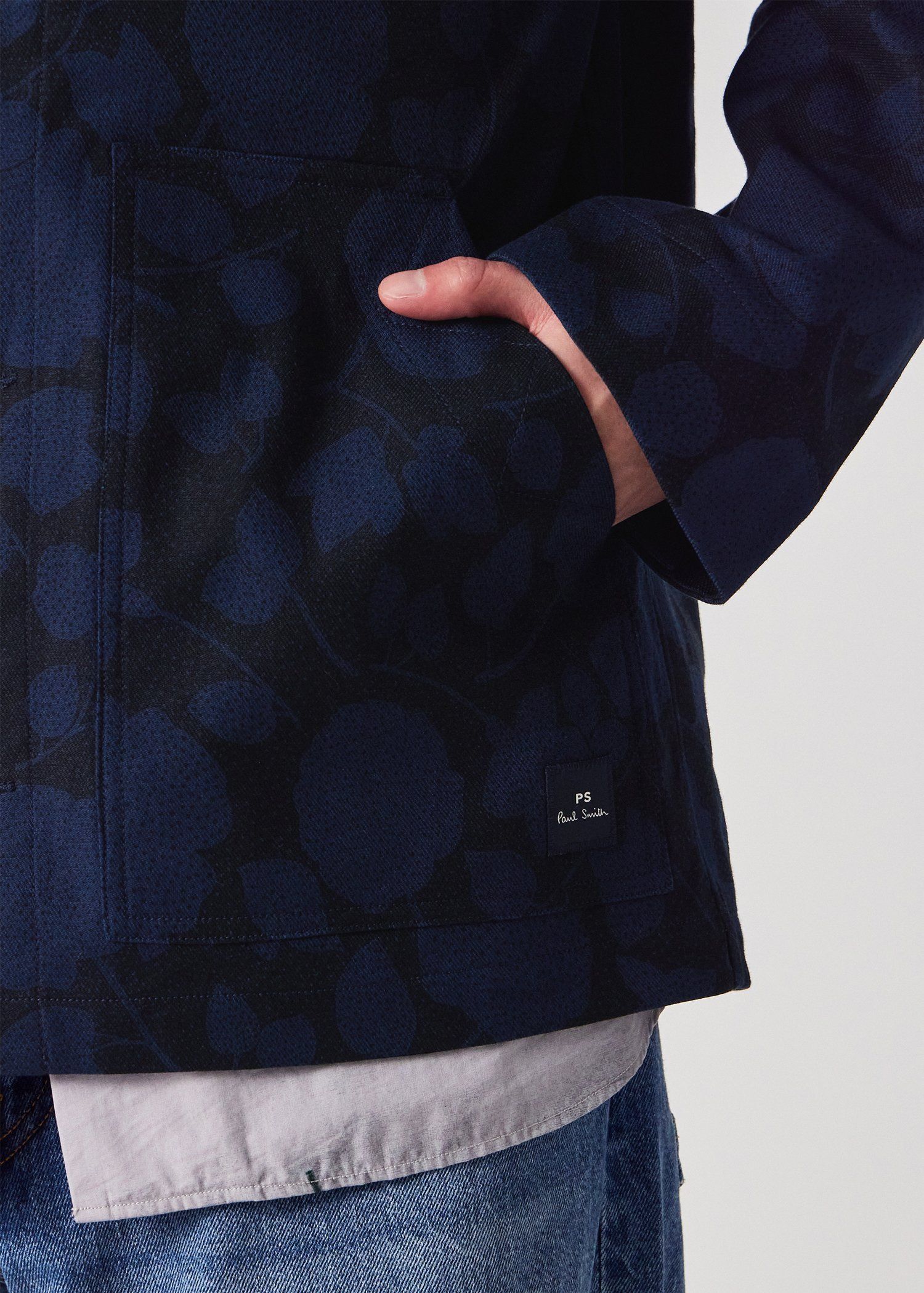 ドッテッドフローラル カバーオール