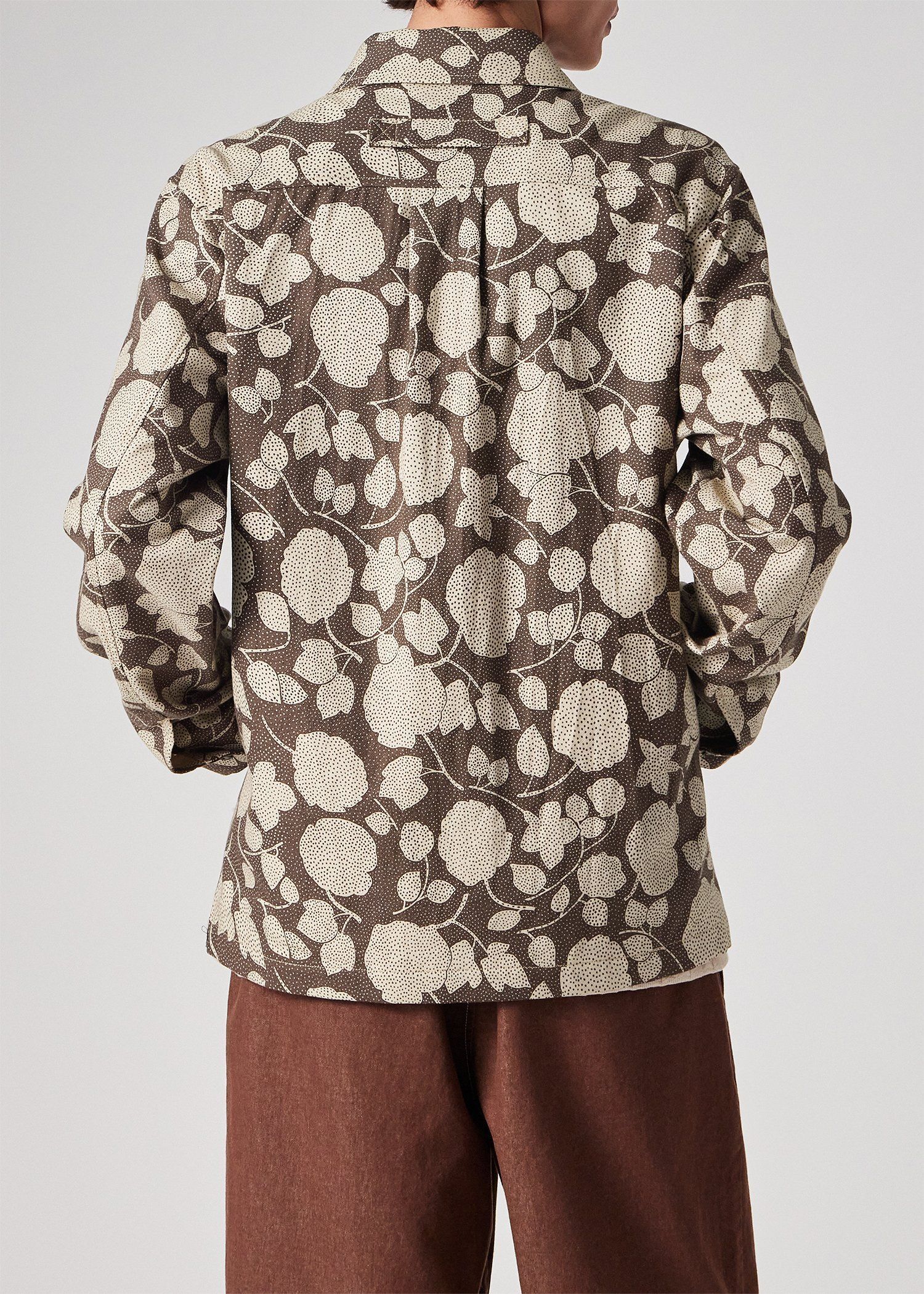 ドッテッドフローラル カバーオール