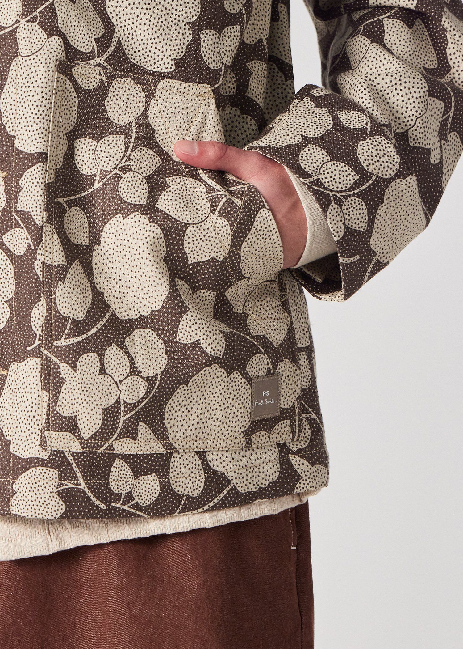 ドッテッドフローラル カバーオール