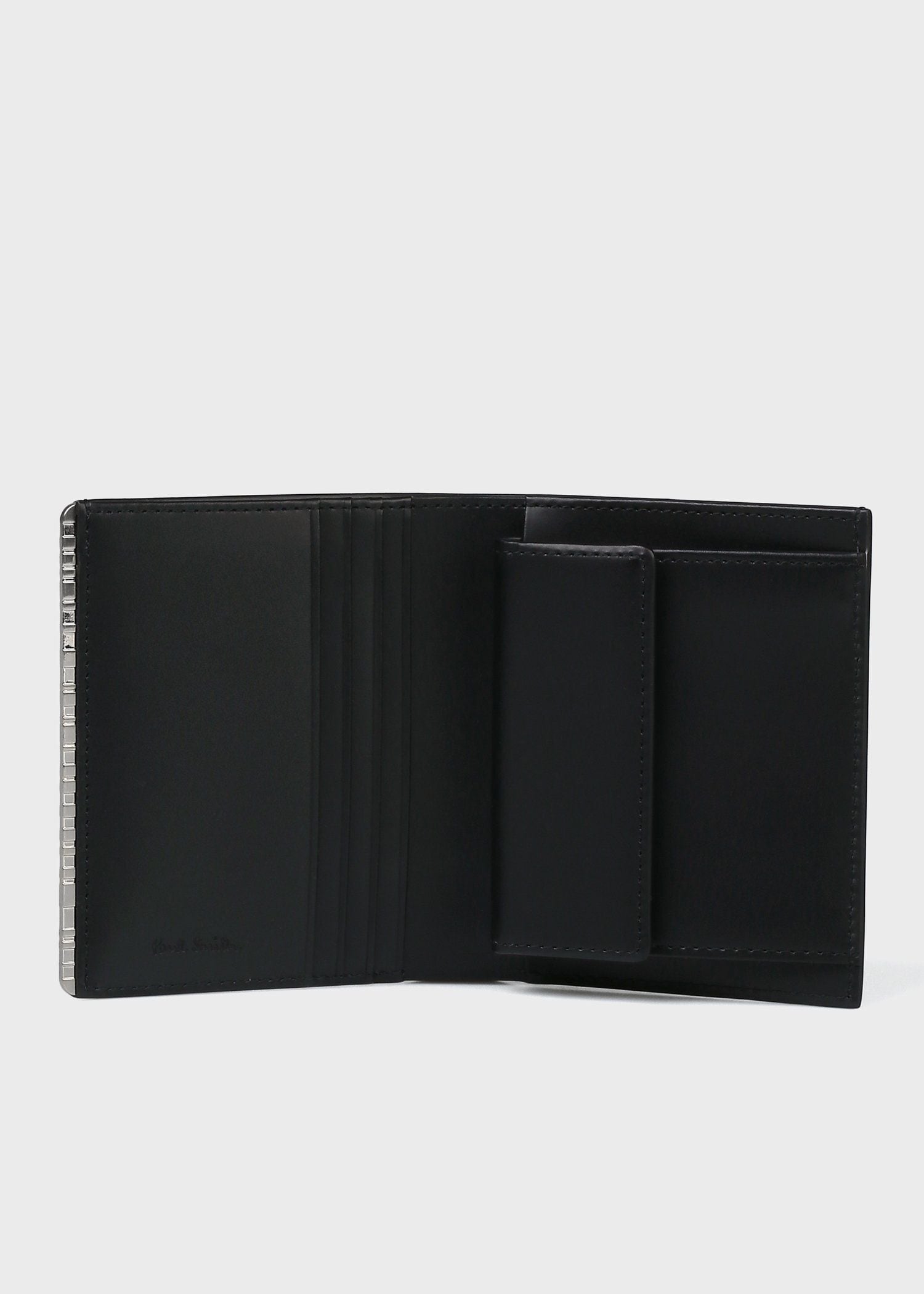 メタルシャドーストライプミニ財布